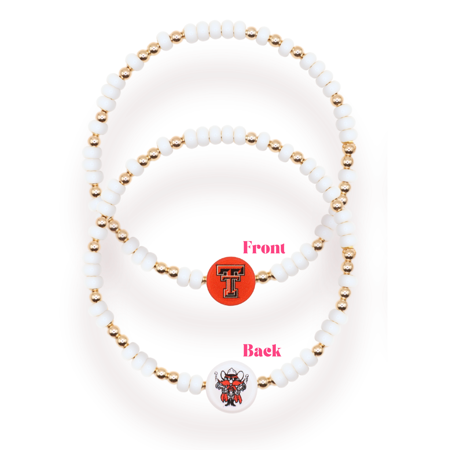 Texas Tech Logo Bracelet