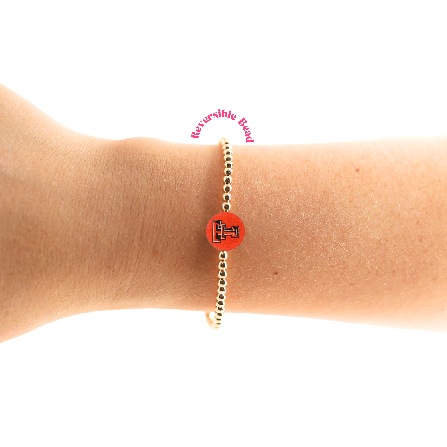 Texas Tech Logo Bracelet