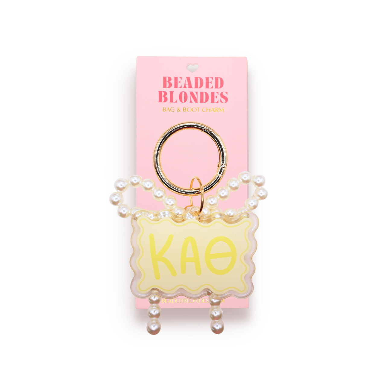 Kappa Alpha Theta Bag & Boot Charm