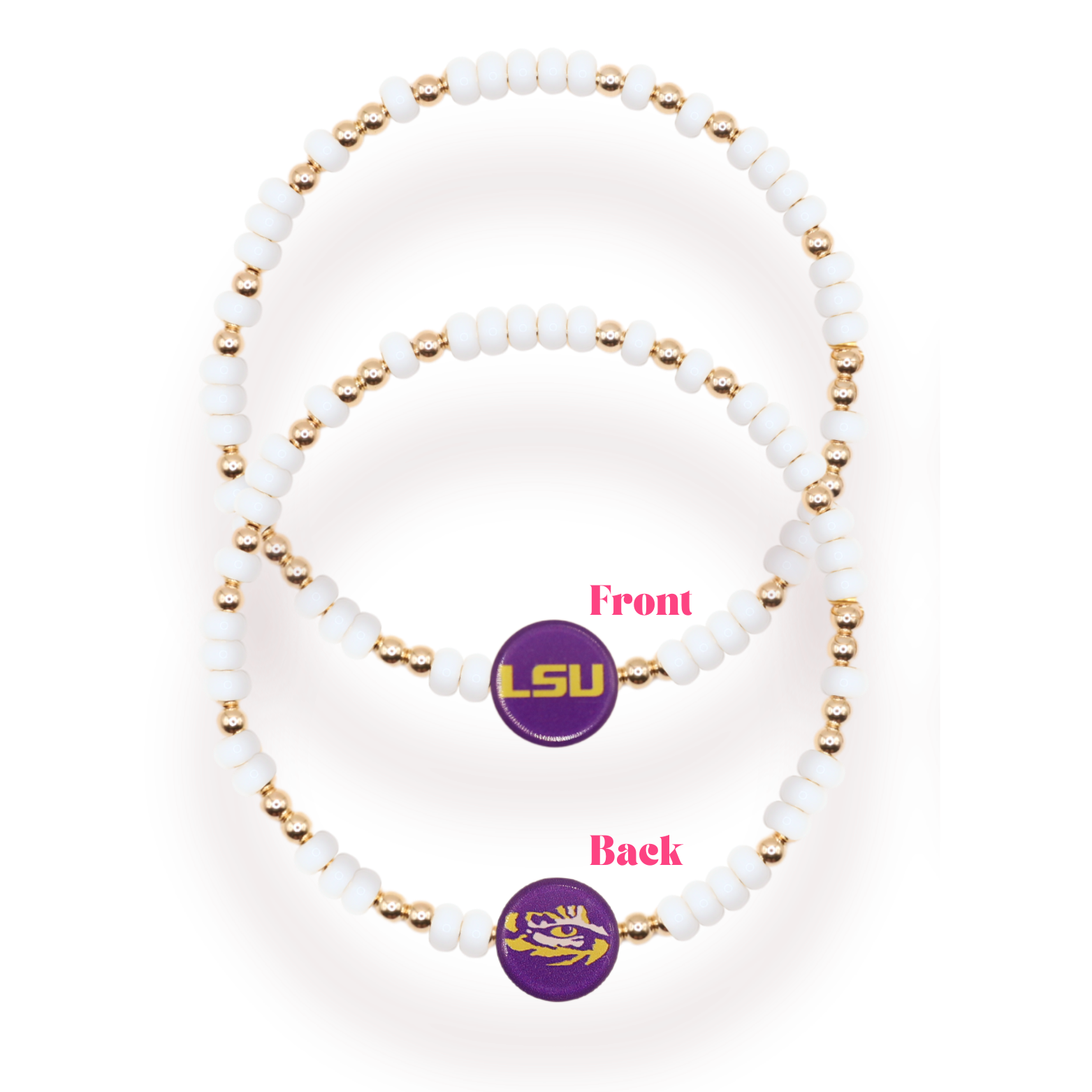 LSU/Tigers Logo Bracelet