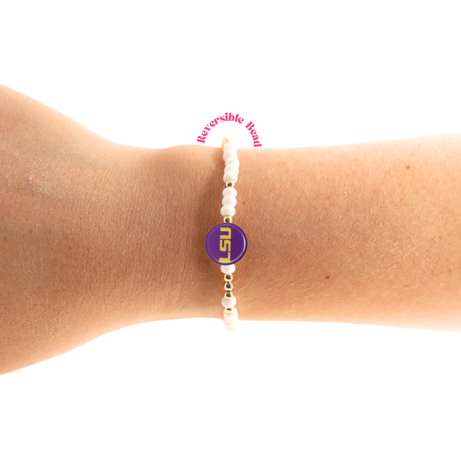 LSU/Tigers Logo Bracelet