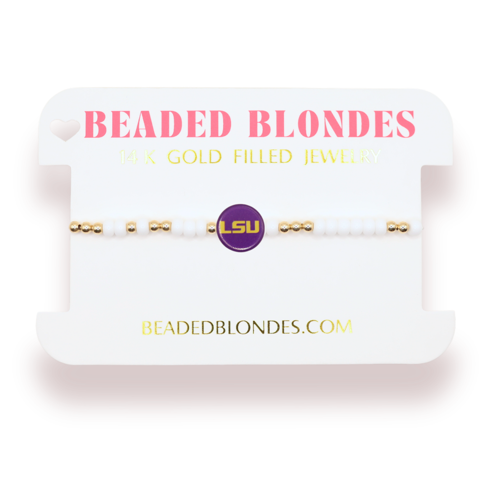 LSU/Tigers Logo Bracelet