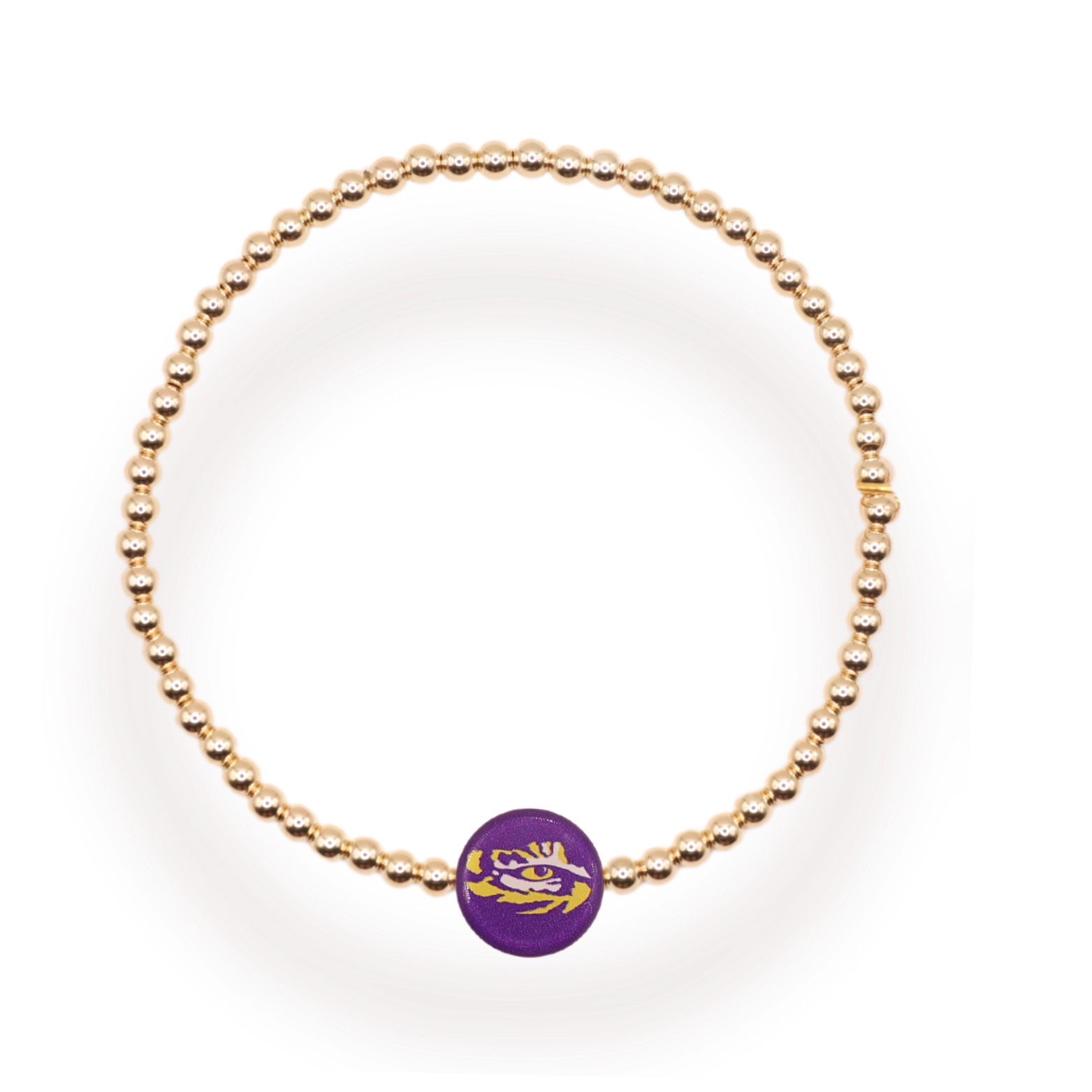 LSU/Tigers Logo Bracelet