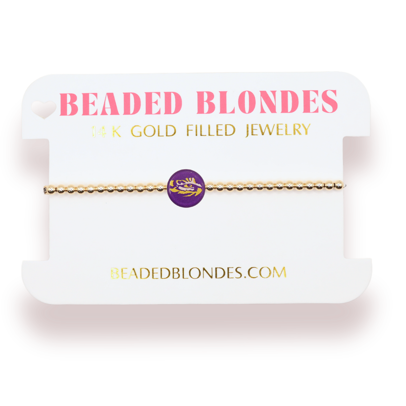 LSU/Tigers Logo Bracelet