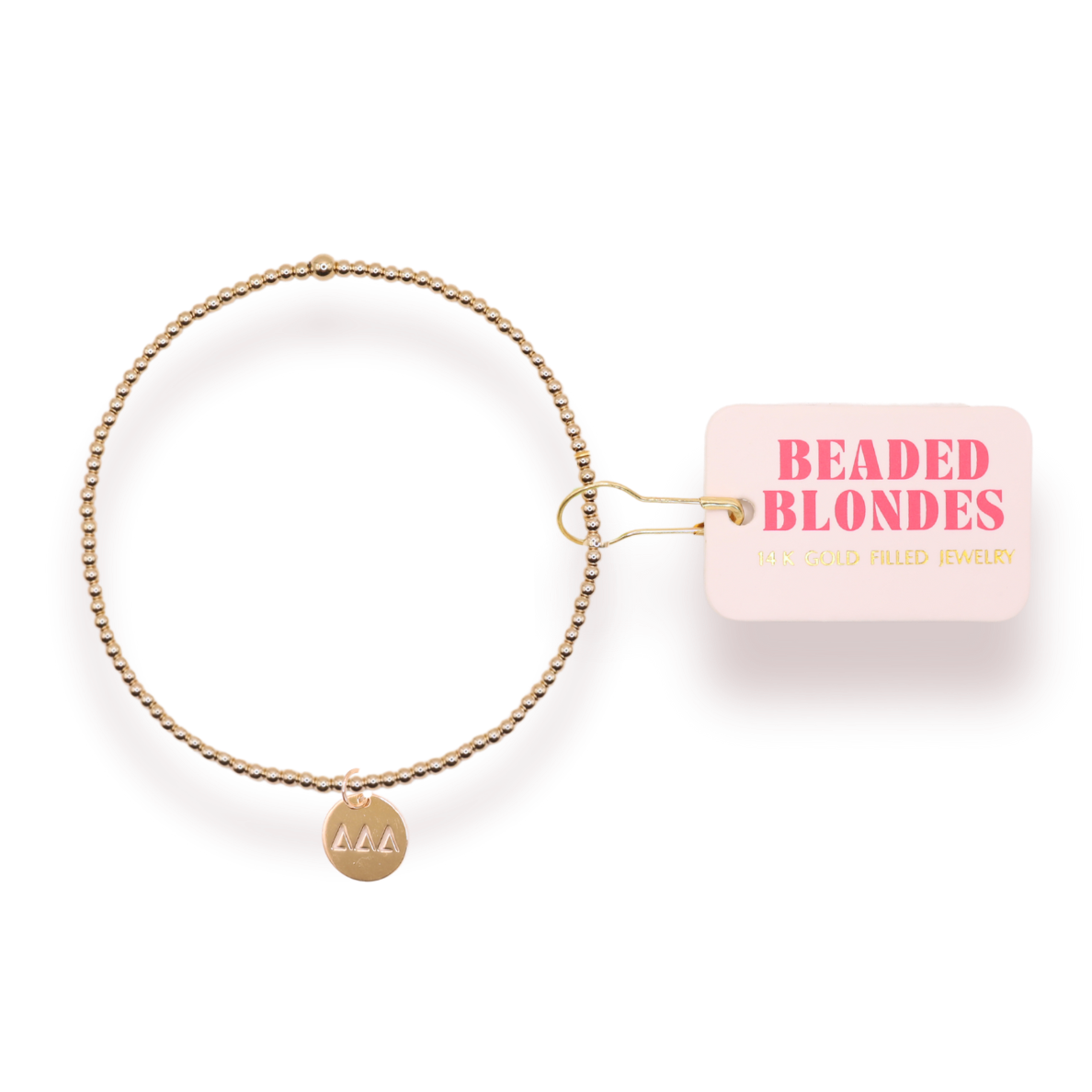 Tri Delta Charm Bracelet