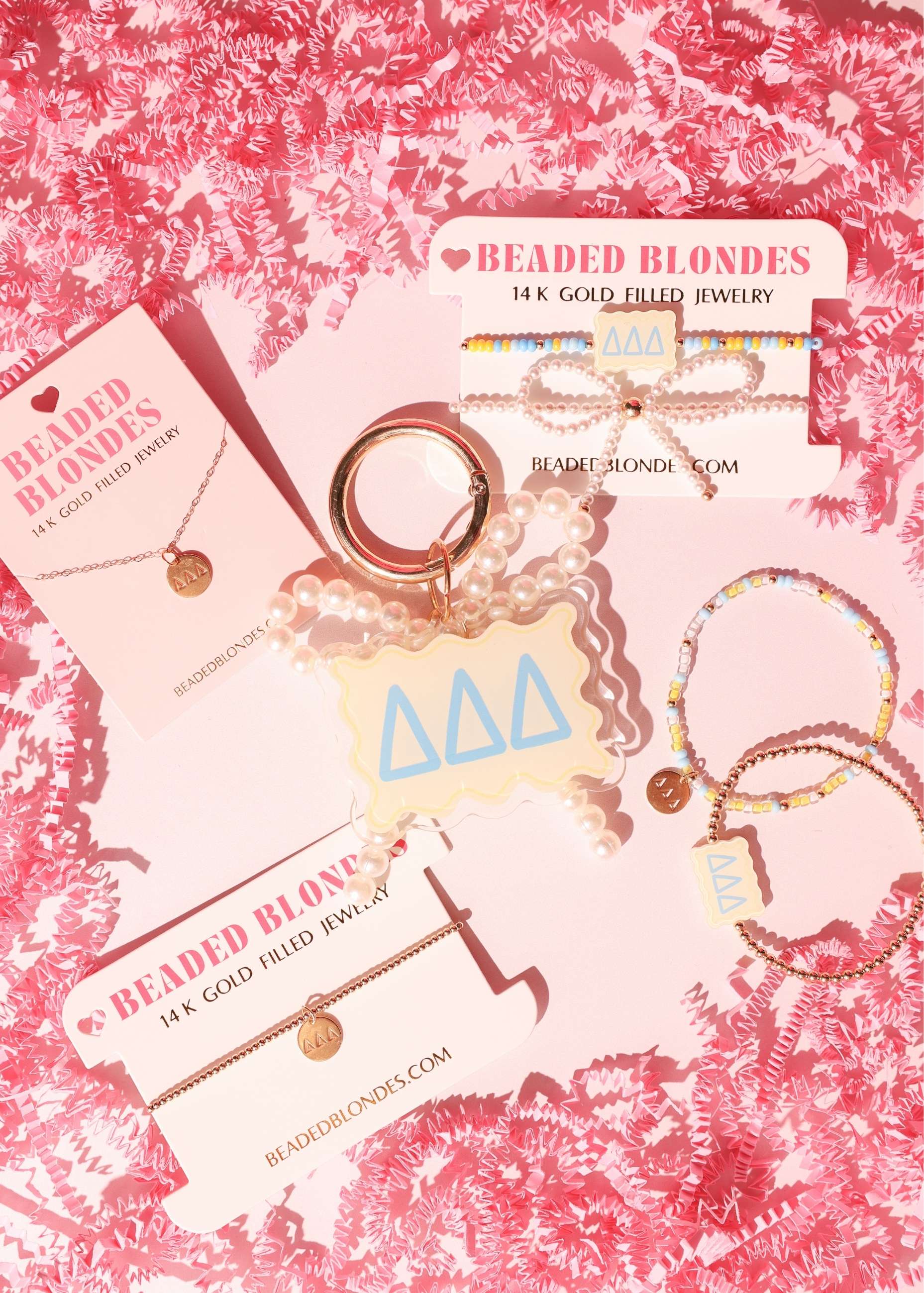 Tri Delta Bag & Boot Charm