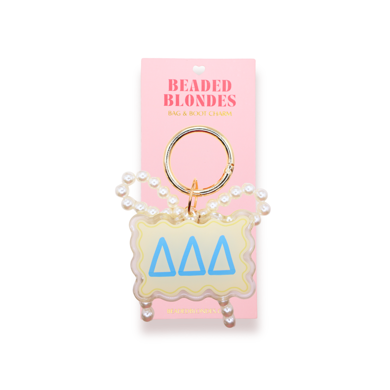 Tri Delta Bag & Boot Charm