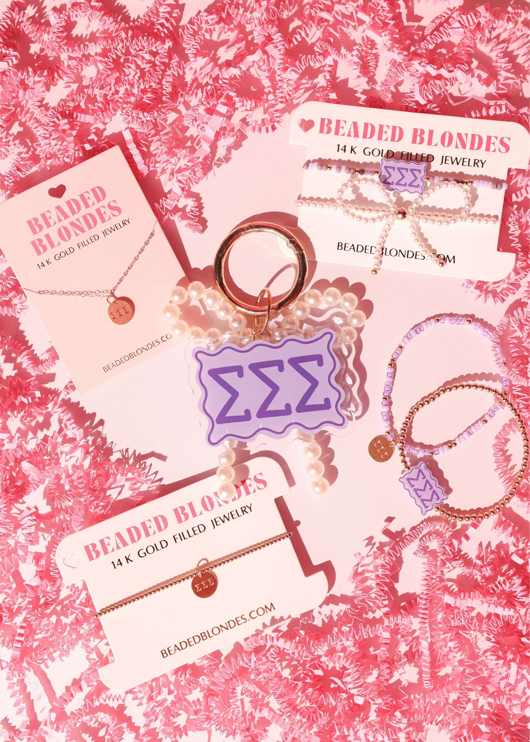 Tri Sigma Bag & Boot Charm