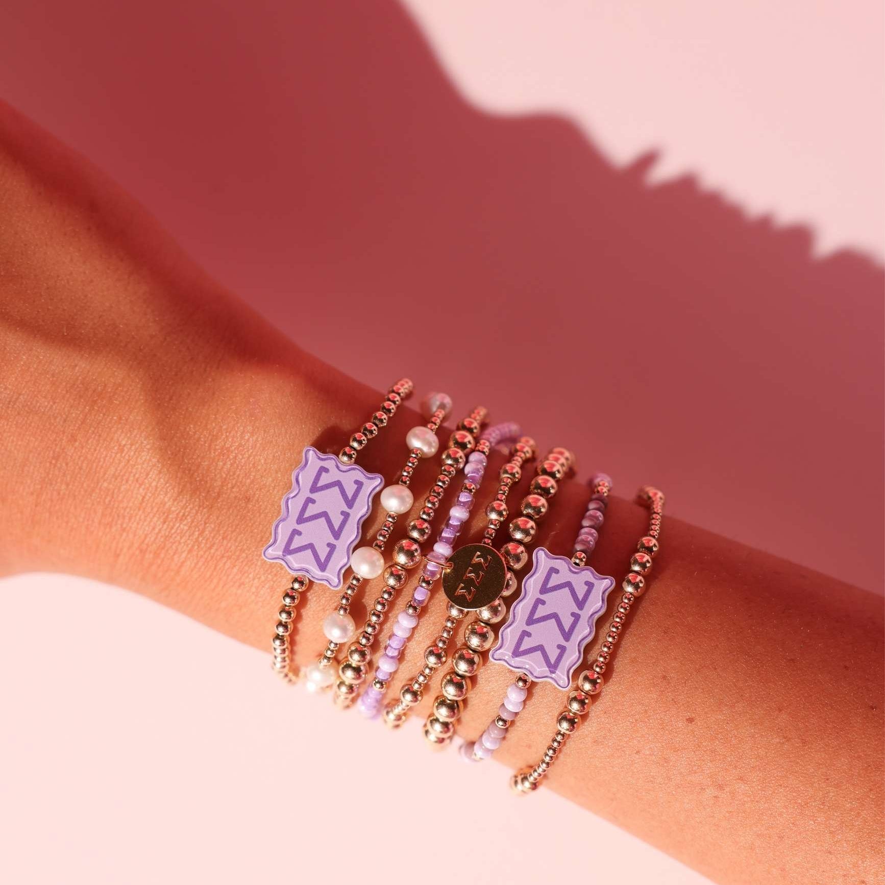 Tri Sigma Charm Bracelet