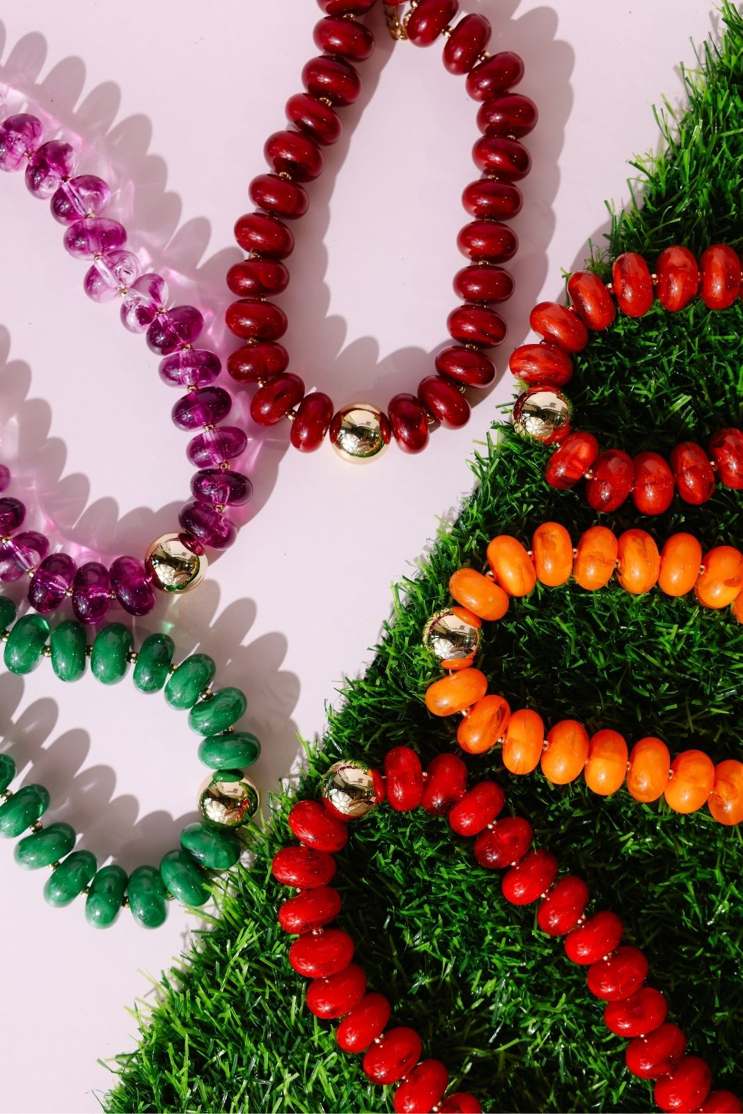 Red Gumball Necklace