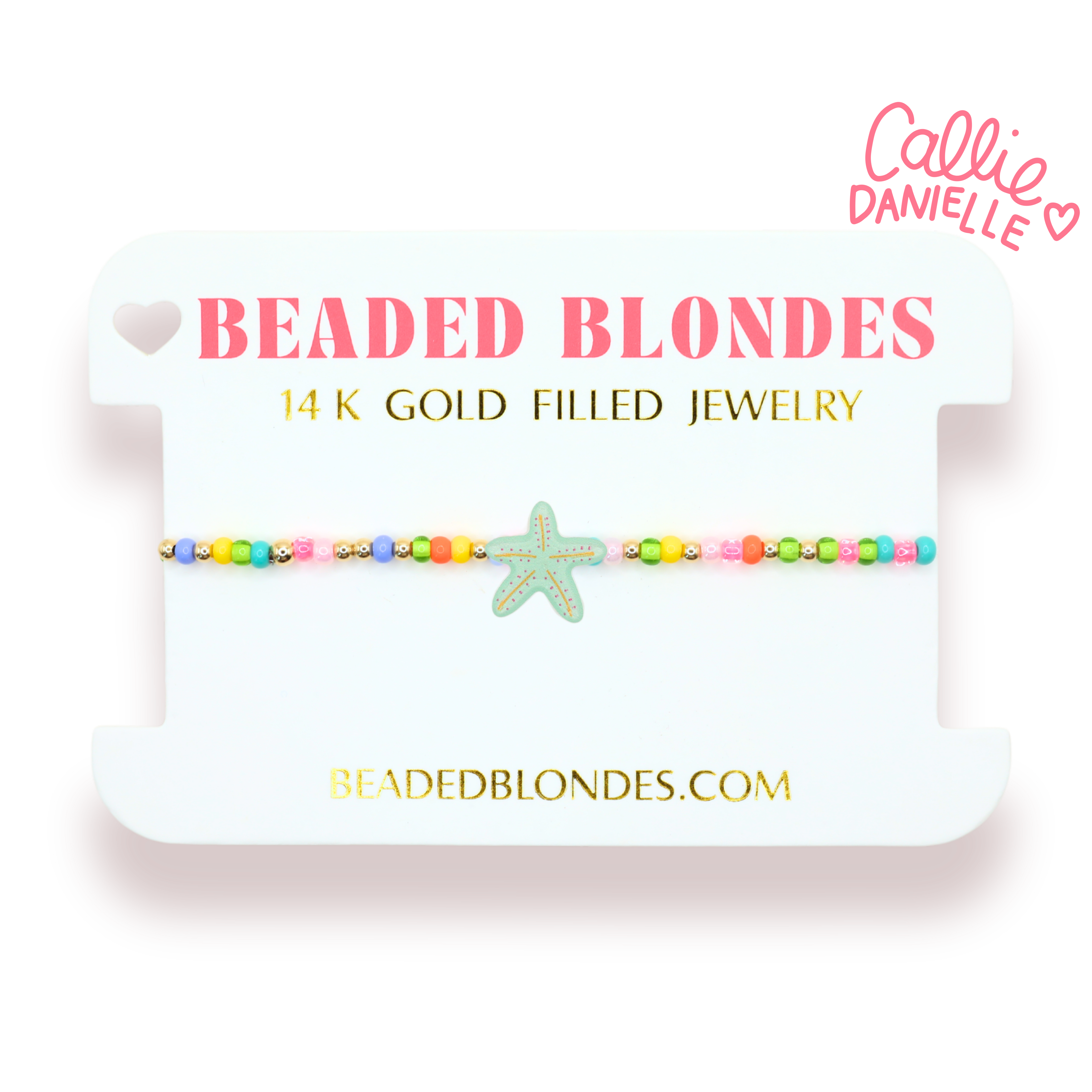 Turquoise Starfish Sprinkle BB X Callie Danielle