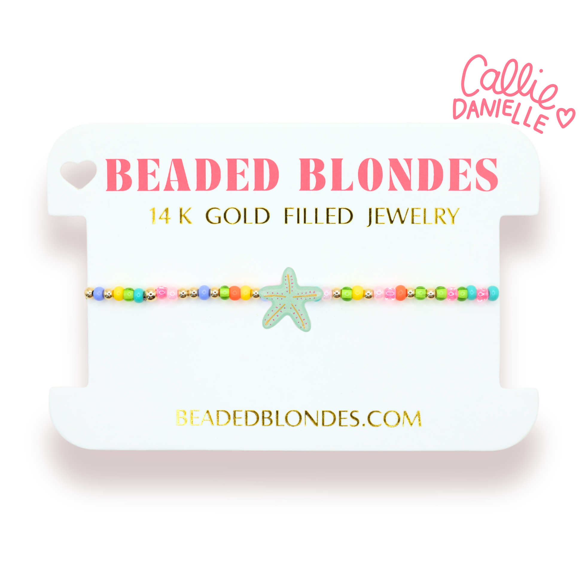 Turquoise Starfish Sprinkle BB X Callie Danielle