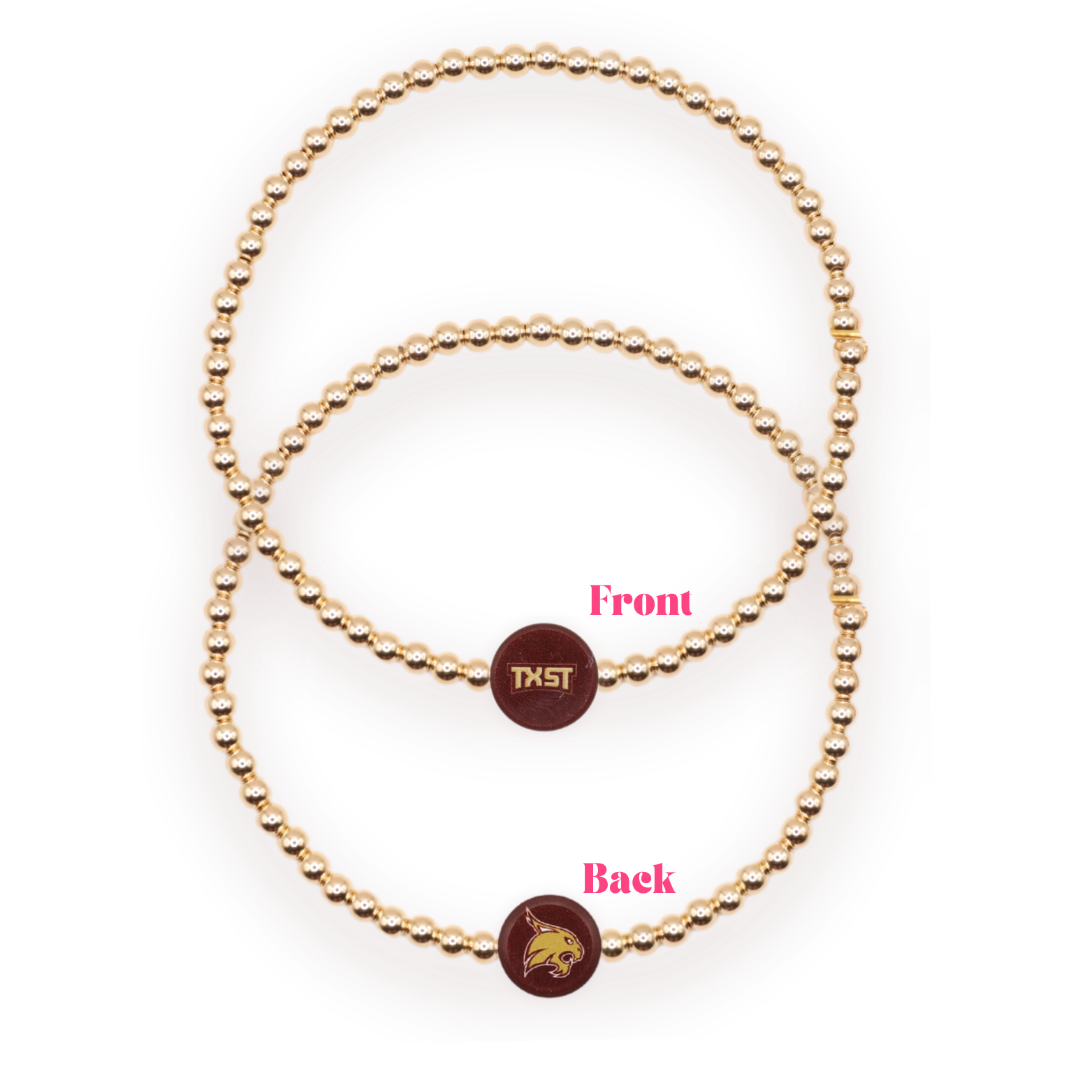Texas State Logo Bracelet