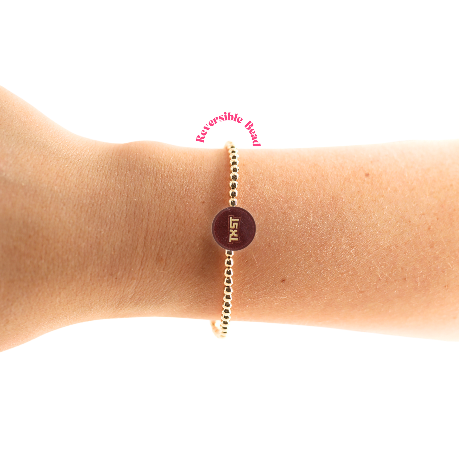 Texas State + Sprinkle Logo Bracelet Stack of 2