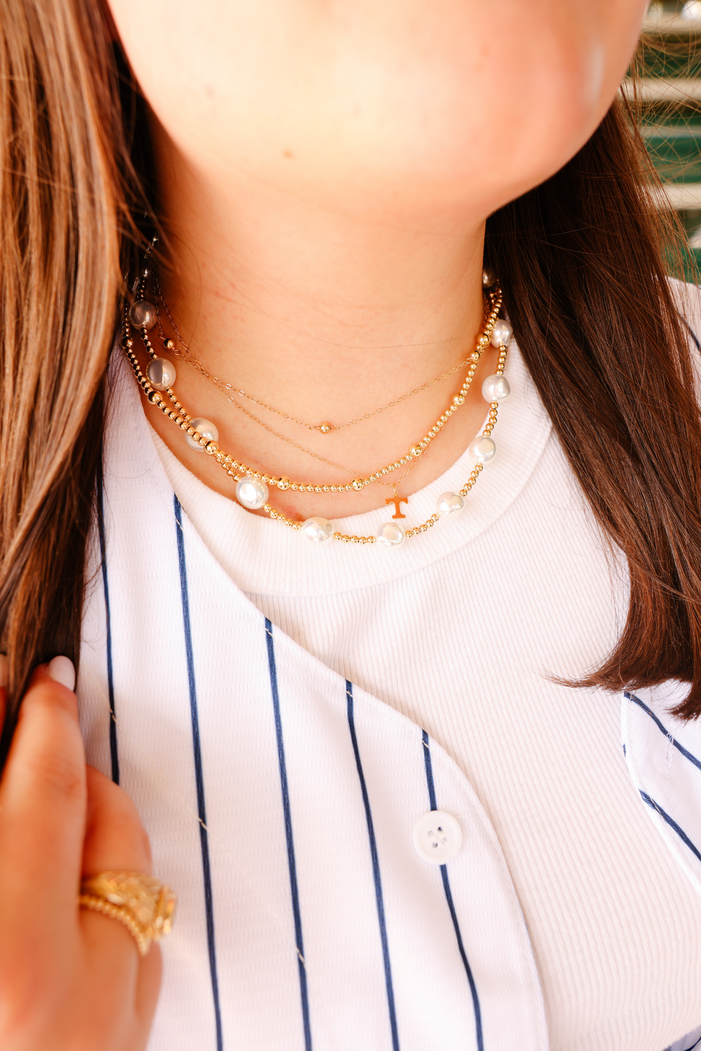 Tennessee Logo Charm Necklace
