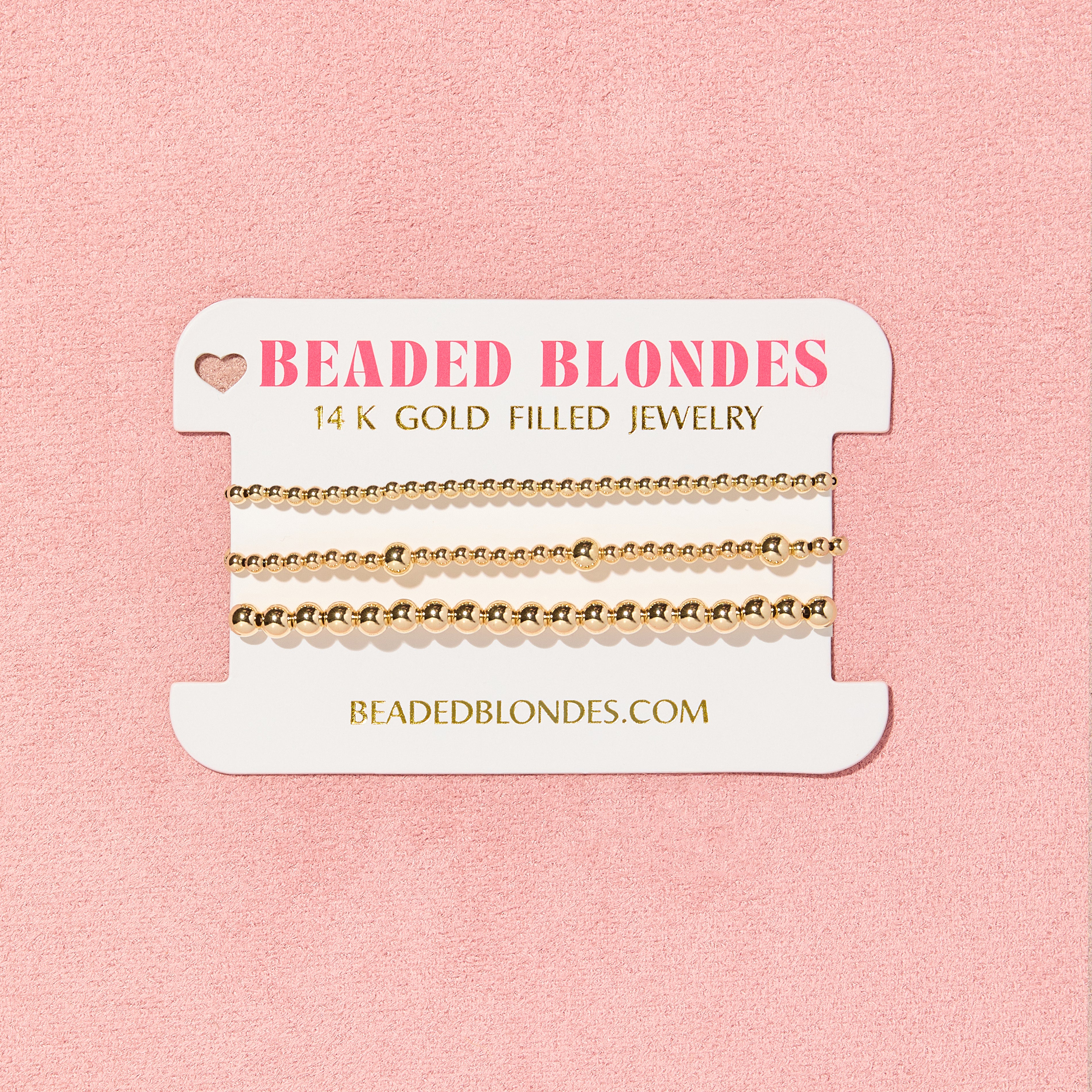 Everyday Bracelet Stack in Gold