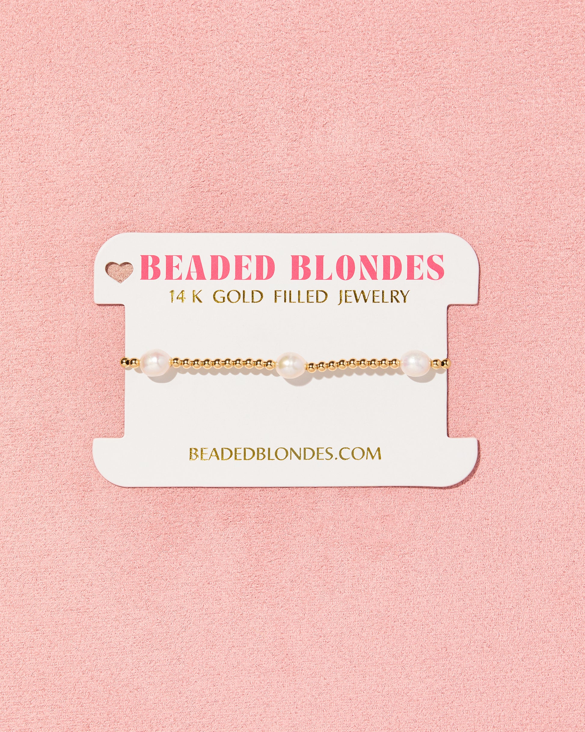 Pearl Poppi Bracelet in Gold