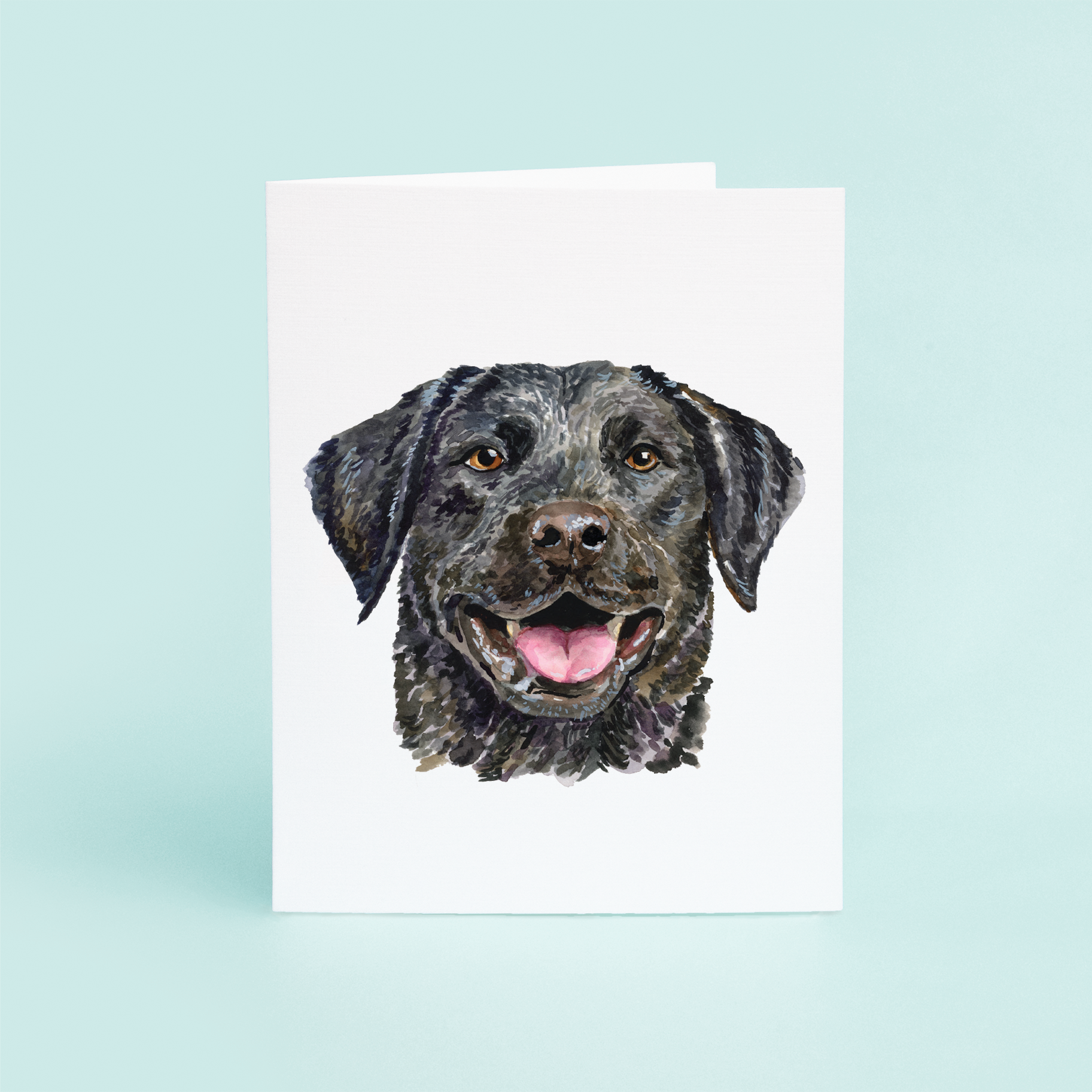 Black Lab Portrait