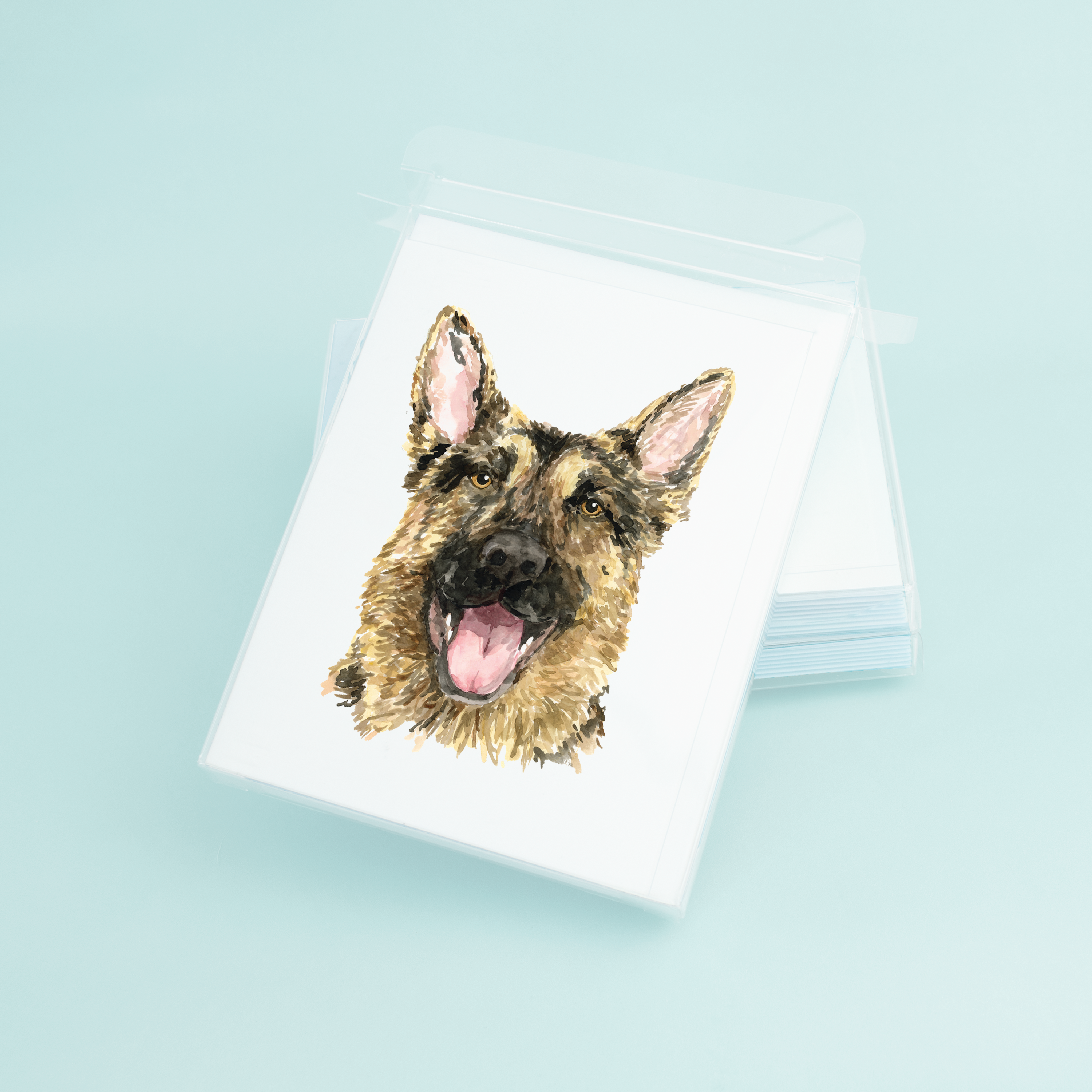 German Shepard Portrait