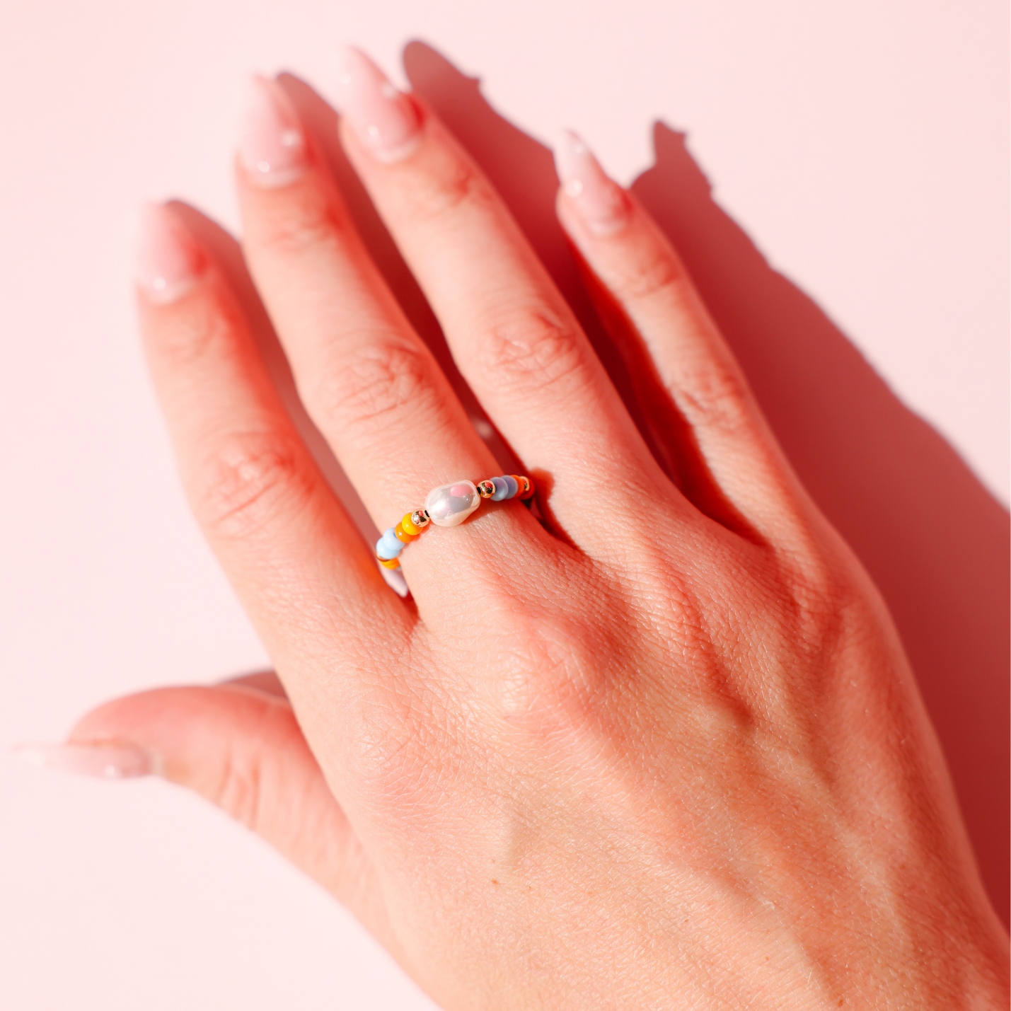 Vitamin D Sprinkle Pearl Ring