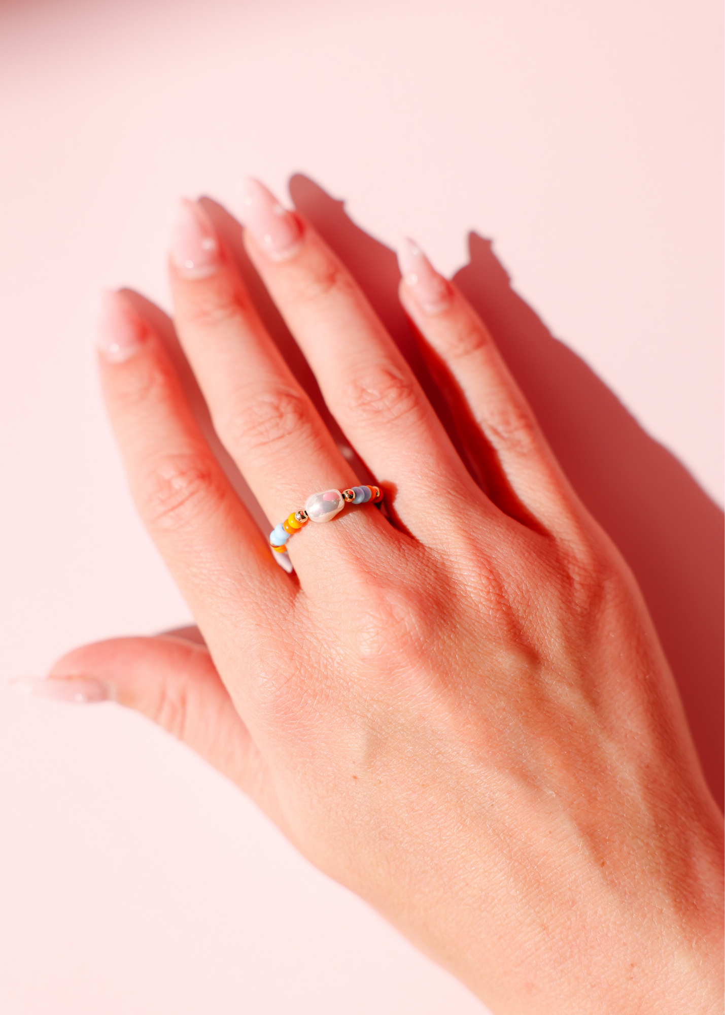 Vitamin D Sprinkle Pearl Ring