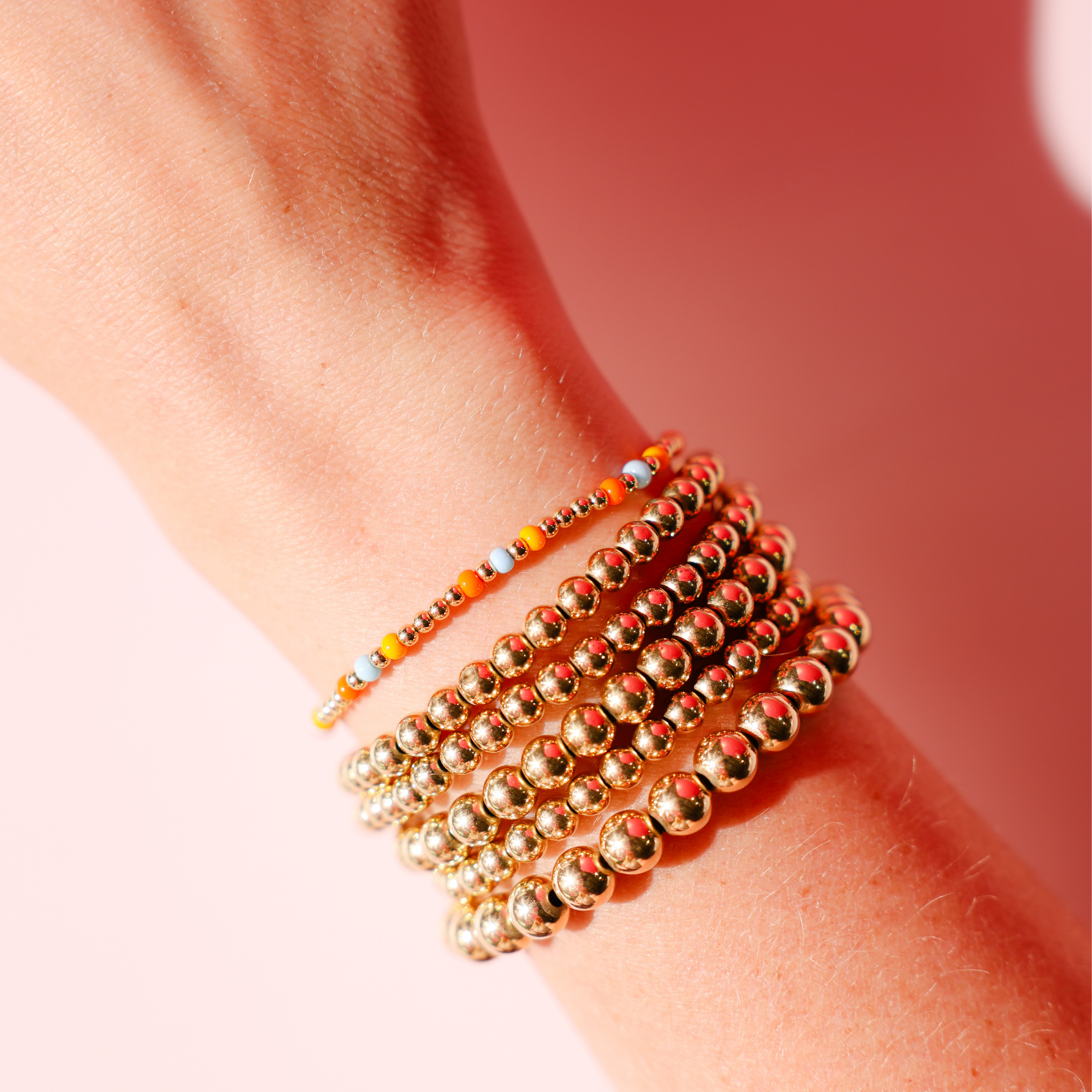 Vitamin D Hollis Bracelet in Gold