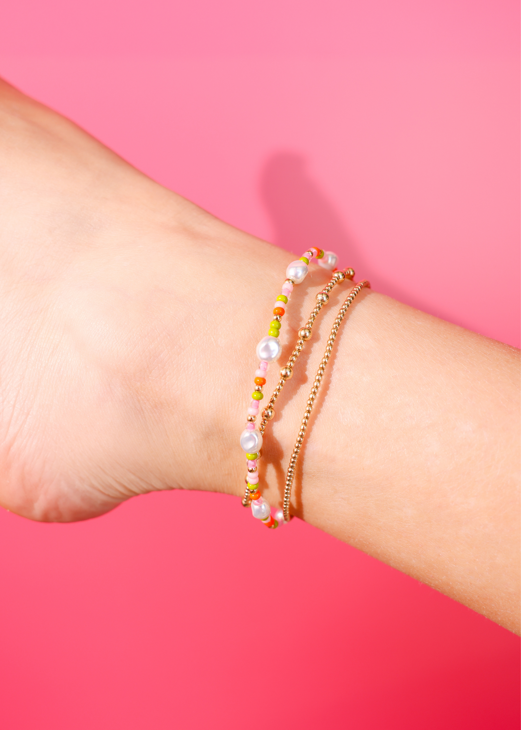 Sherbet Sprinkle Pearl Anklet