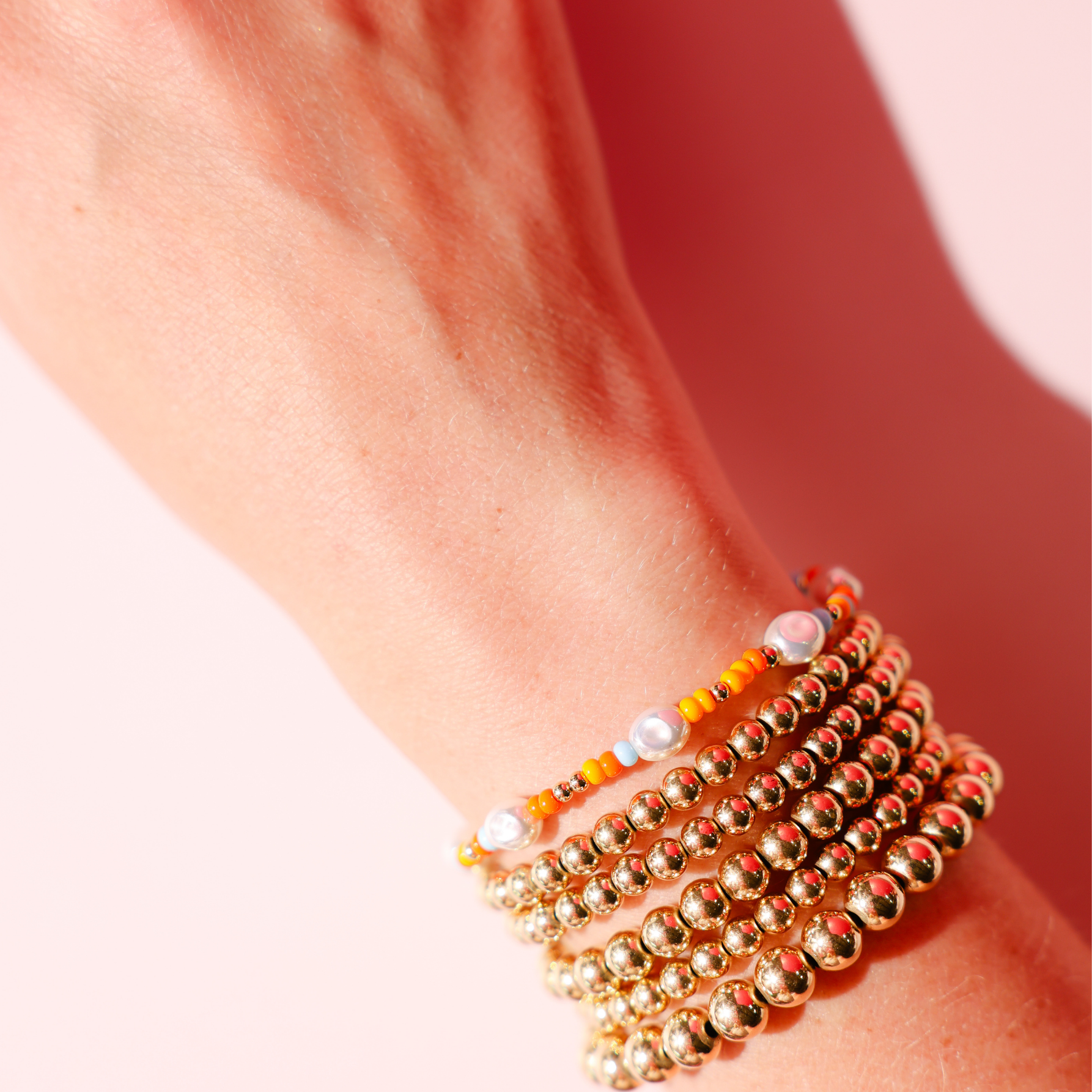 Vitamin D Sprinkle Pearl Bracelet
