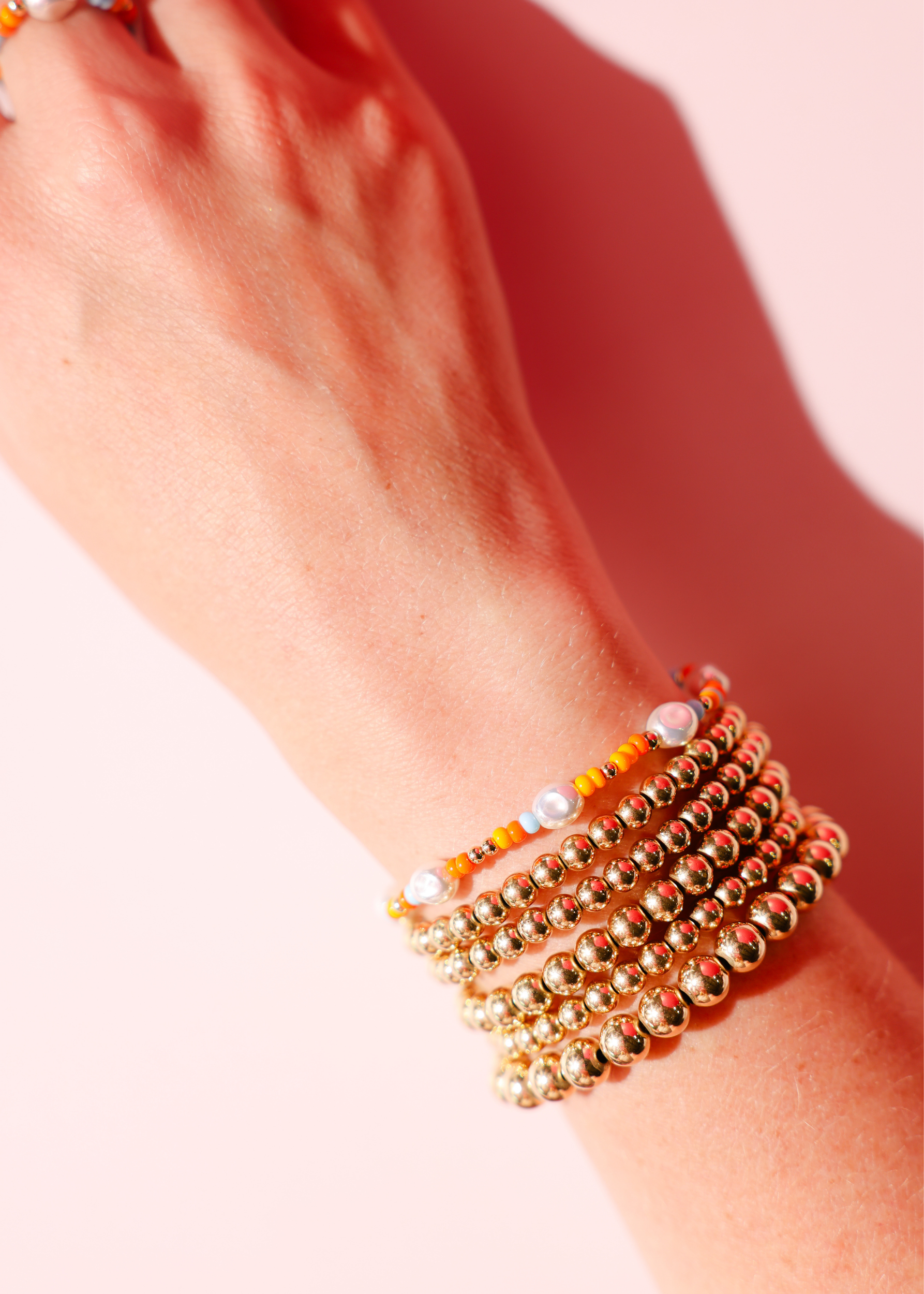Vitamin D Sprinkle Pearl Bracelet