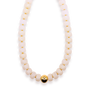 Cream Gumball Necklace