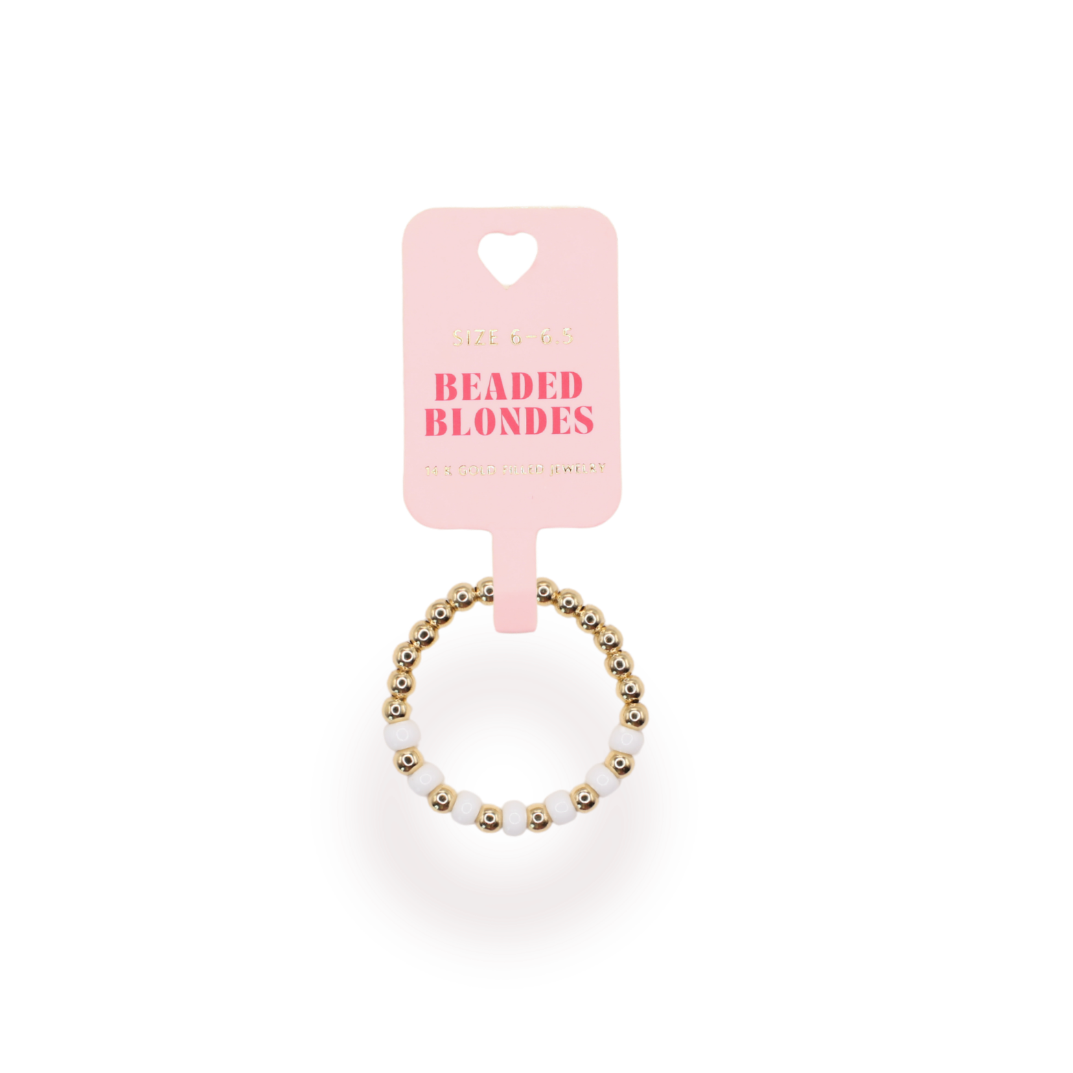 The Poppi Ring in White