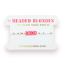 XOXO on White Sprinkle Bracelet (Sale)