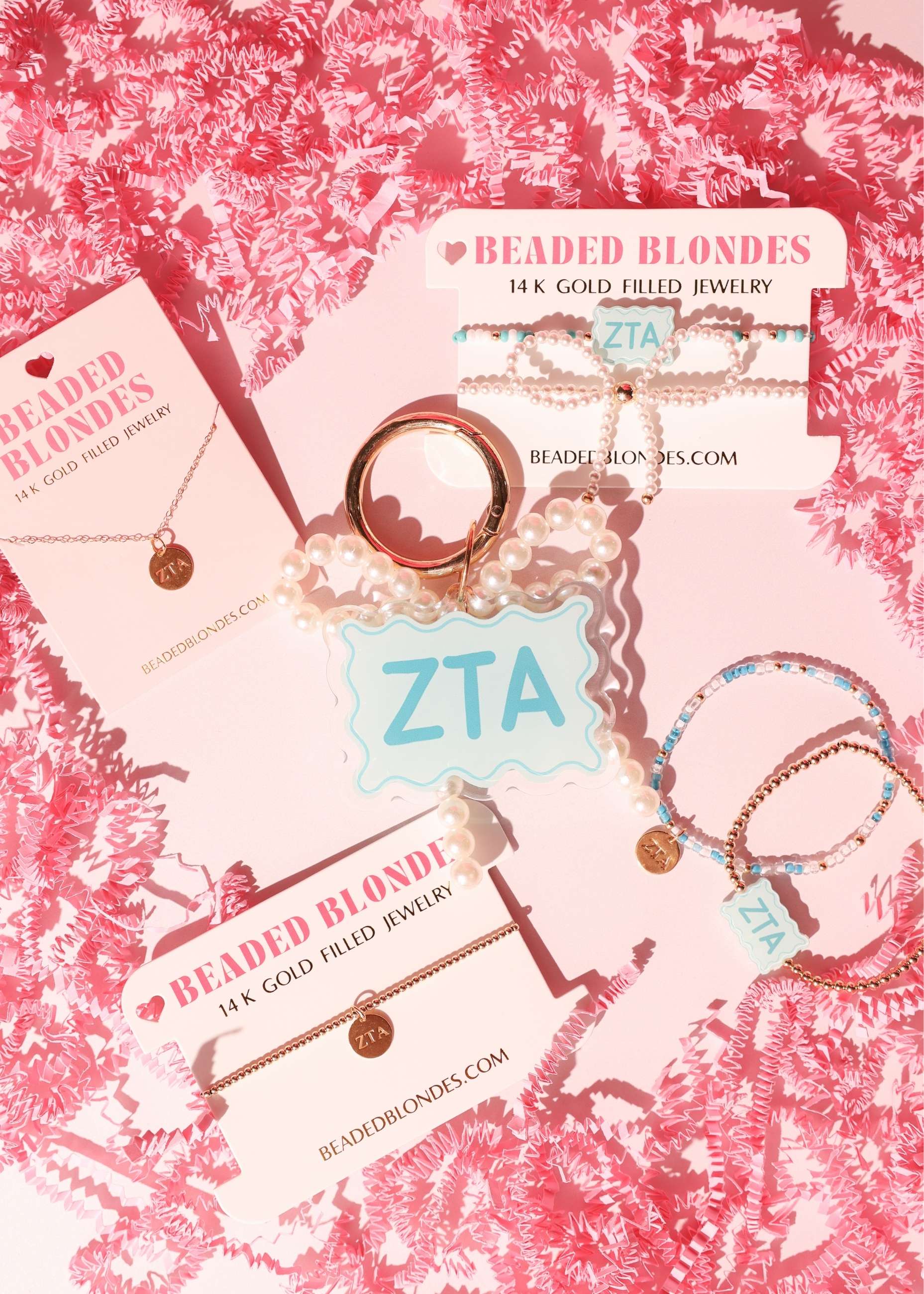 Zeta Tau Alpha Bag & Boot Charm