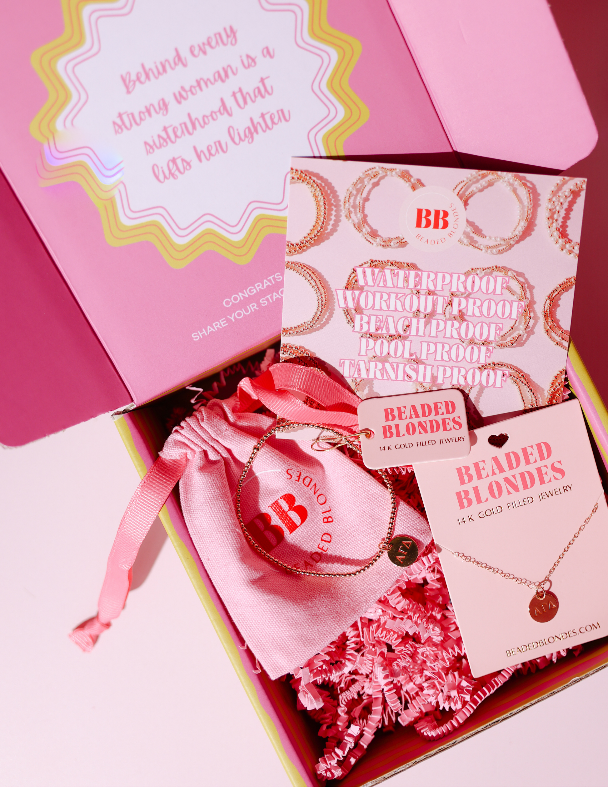 Alpha Gamma Delta Sisterhood Stack Box