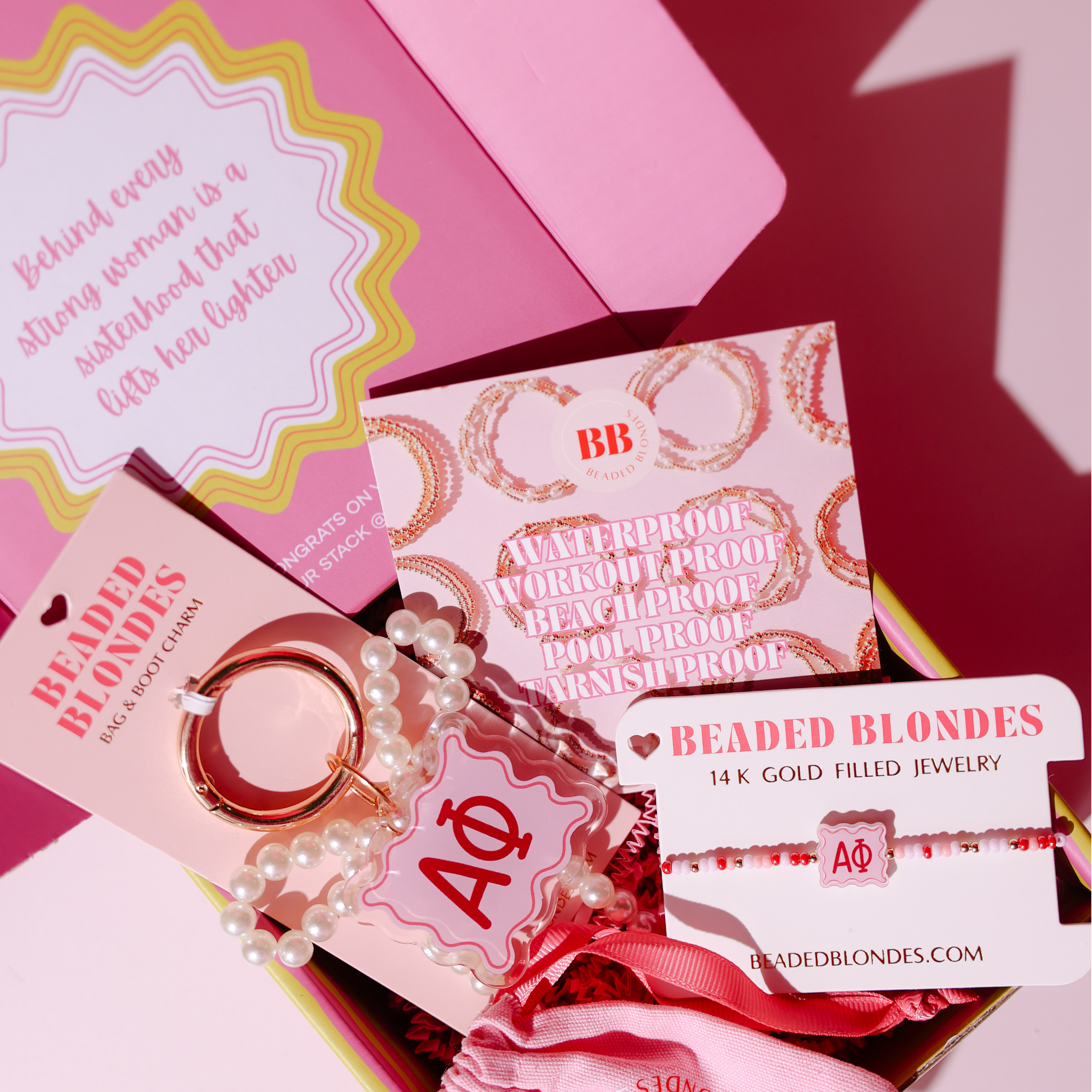 Alpha Phi Sisterhood Stack Box