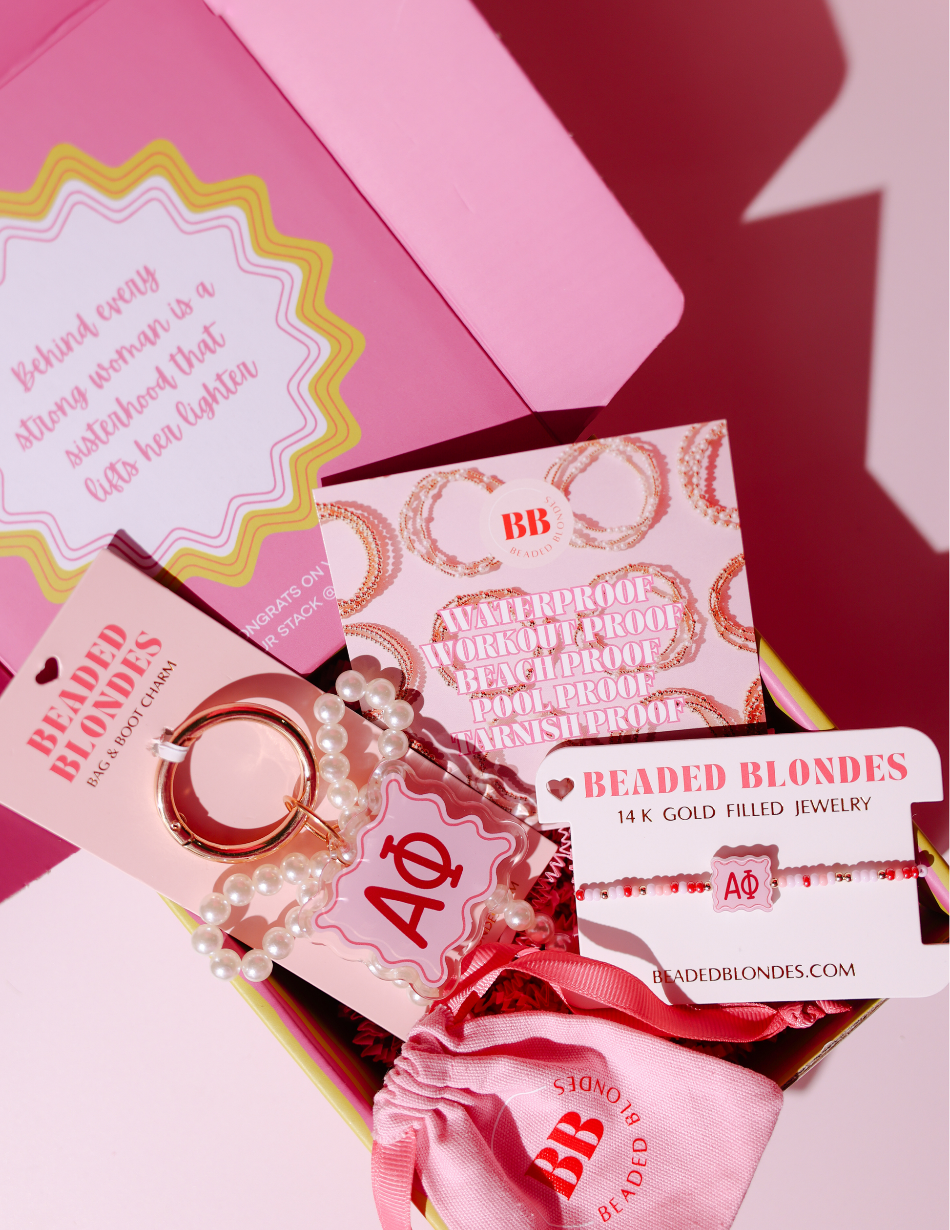 Alpha Phi Sisterhood Stack Box