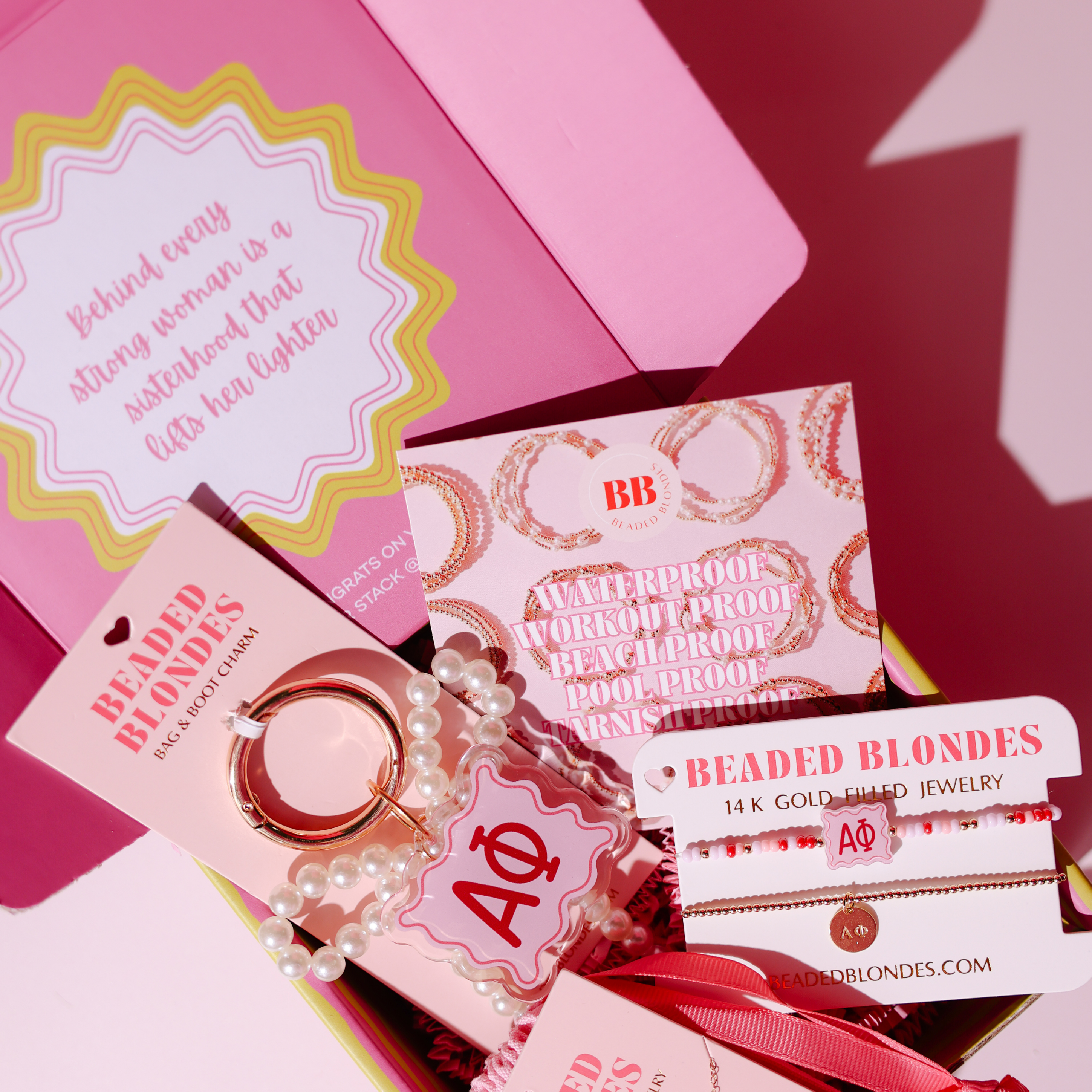 Alpha Phi Sisterhood Stack Box