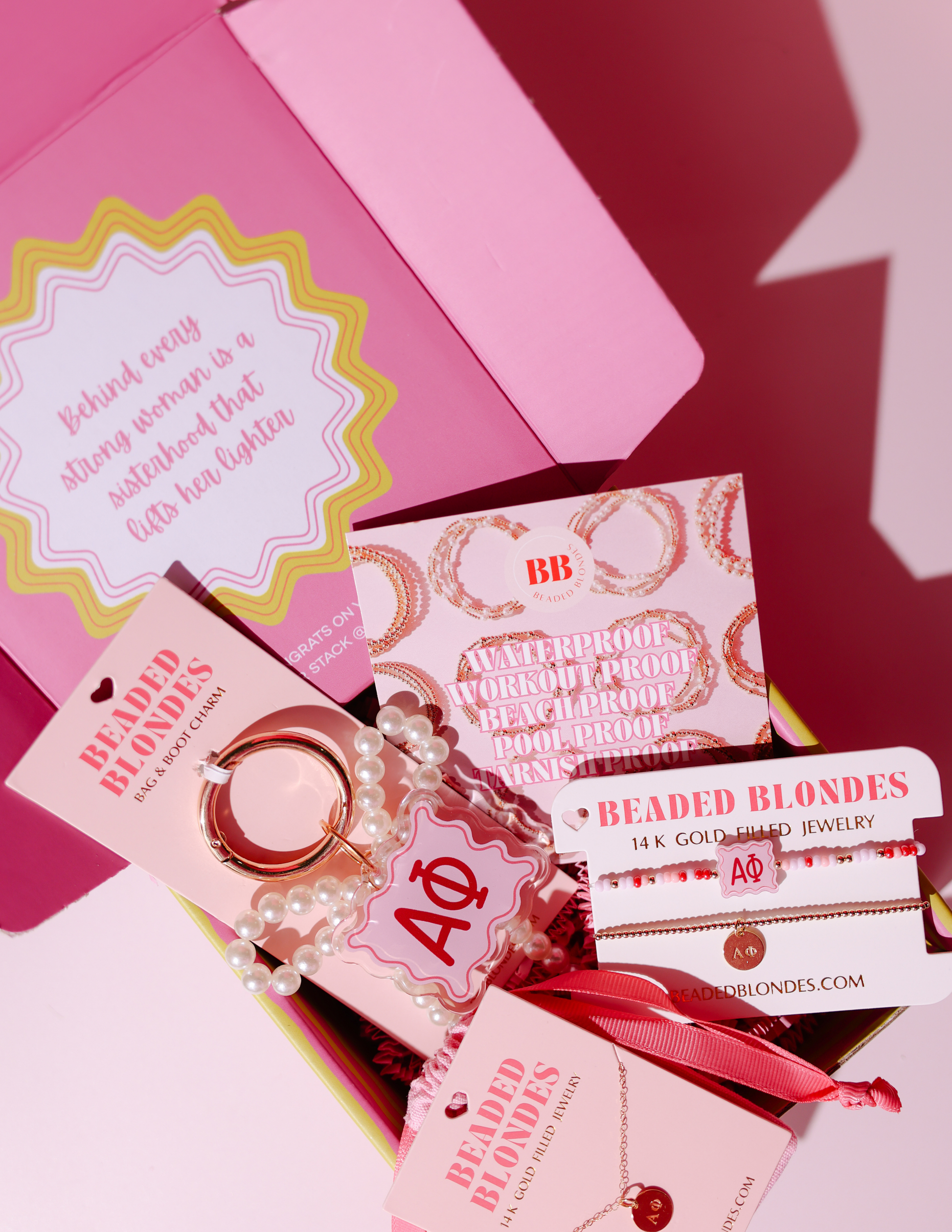 Alpha Phi Sisterhood Stack Box