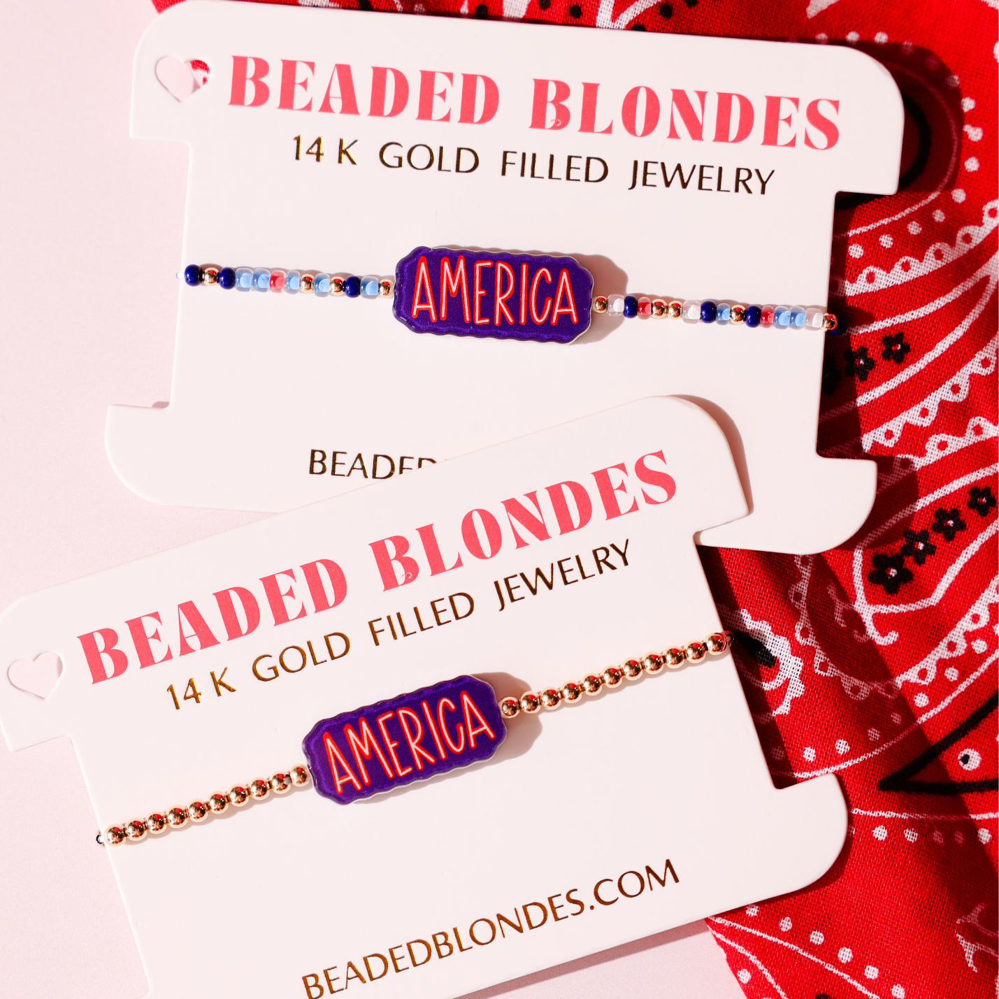 America Bracelet on Color