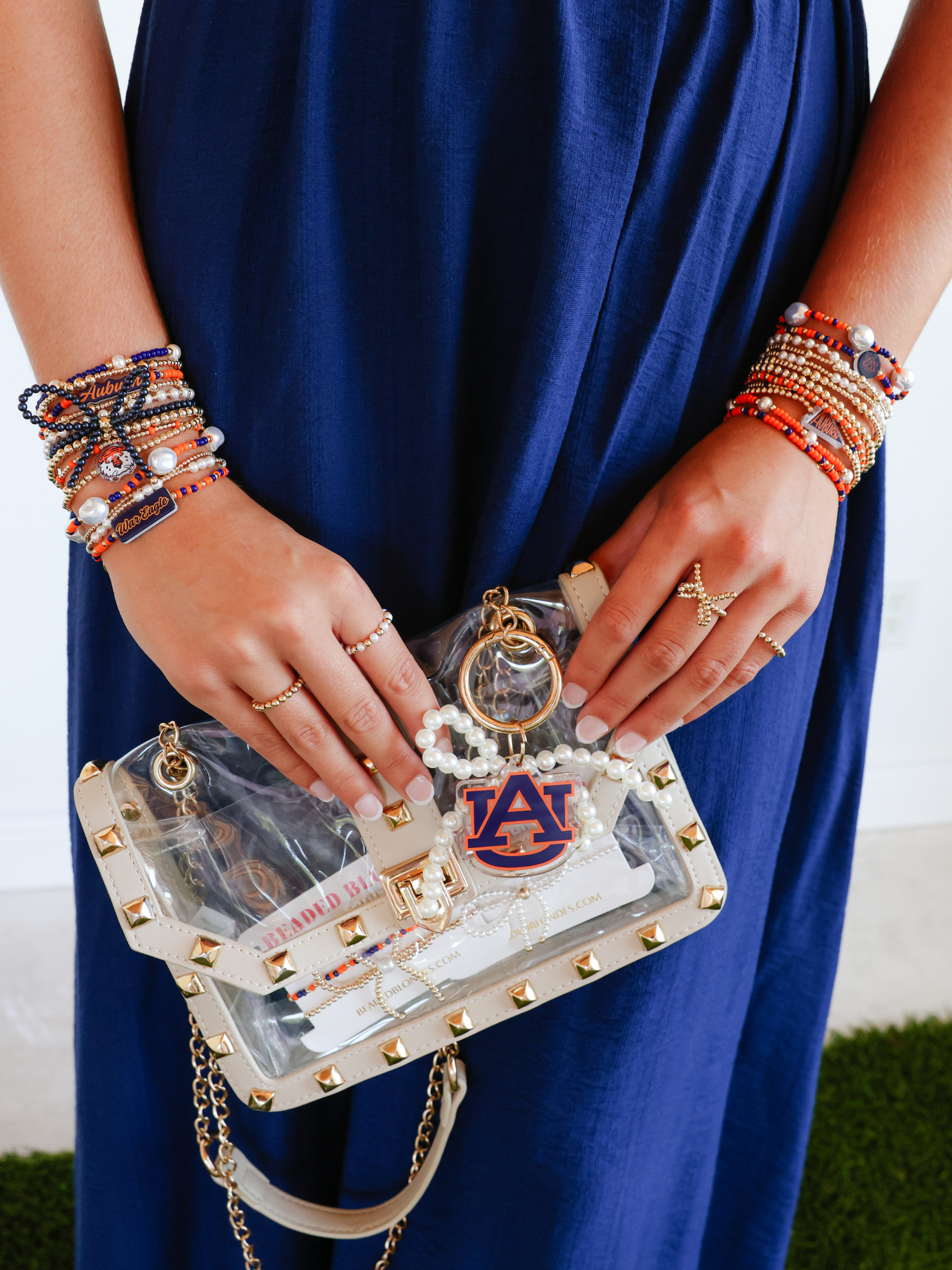 Auburn Bag & Boot Charm