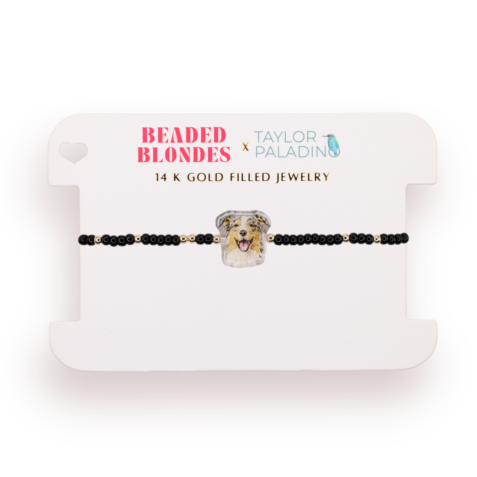 Aussie Bracelet on Black Sprinkle