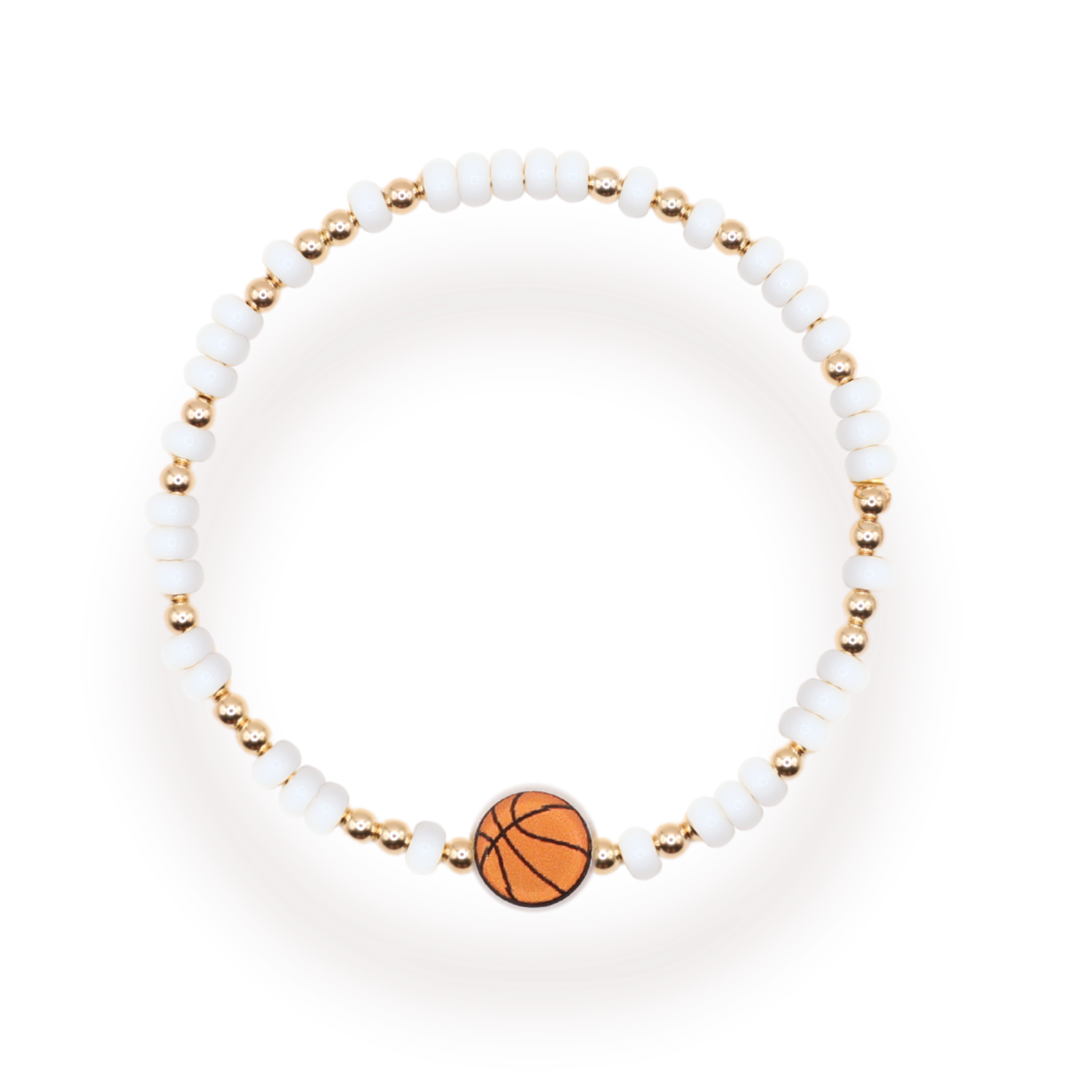 Basketball Sprinkle Bracelet (Kids Size)