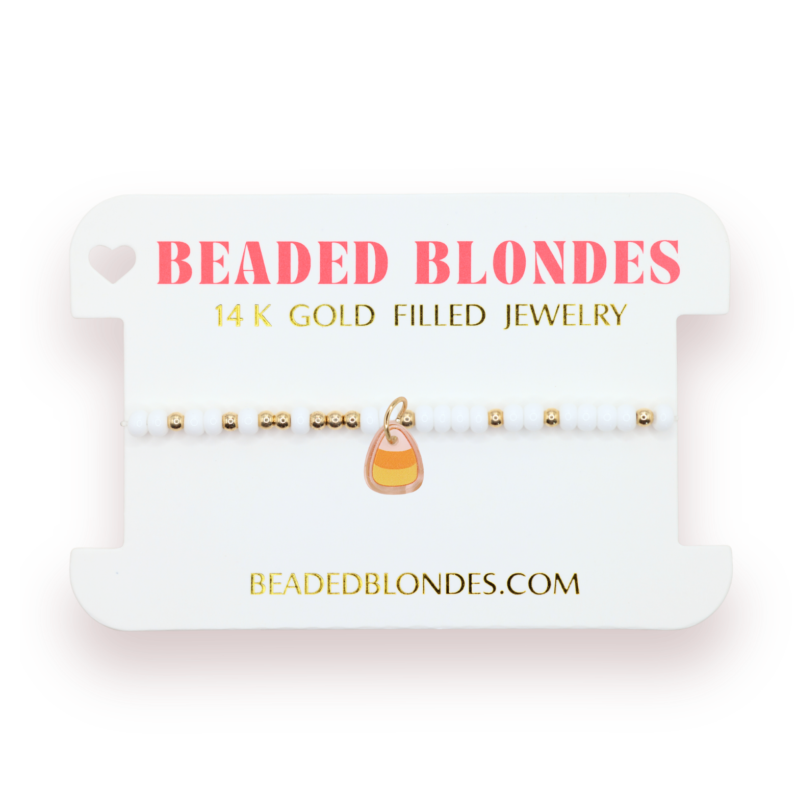 Candy Corn Charm Bracelet (Sale)