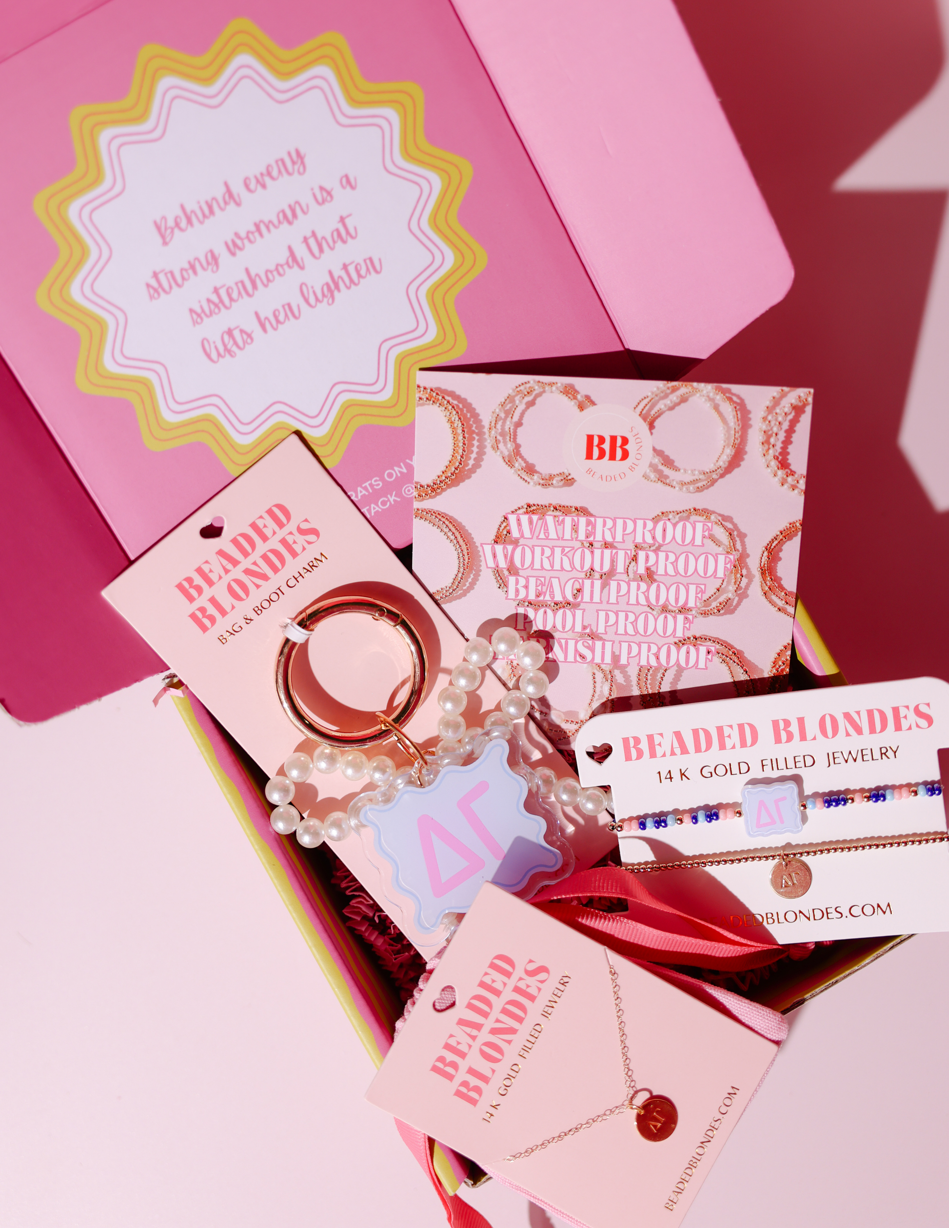 Delta Gamma Sisterhood Stack Box