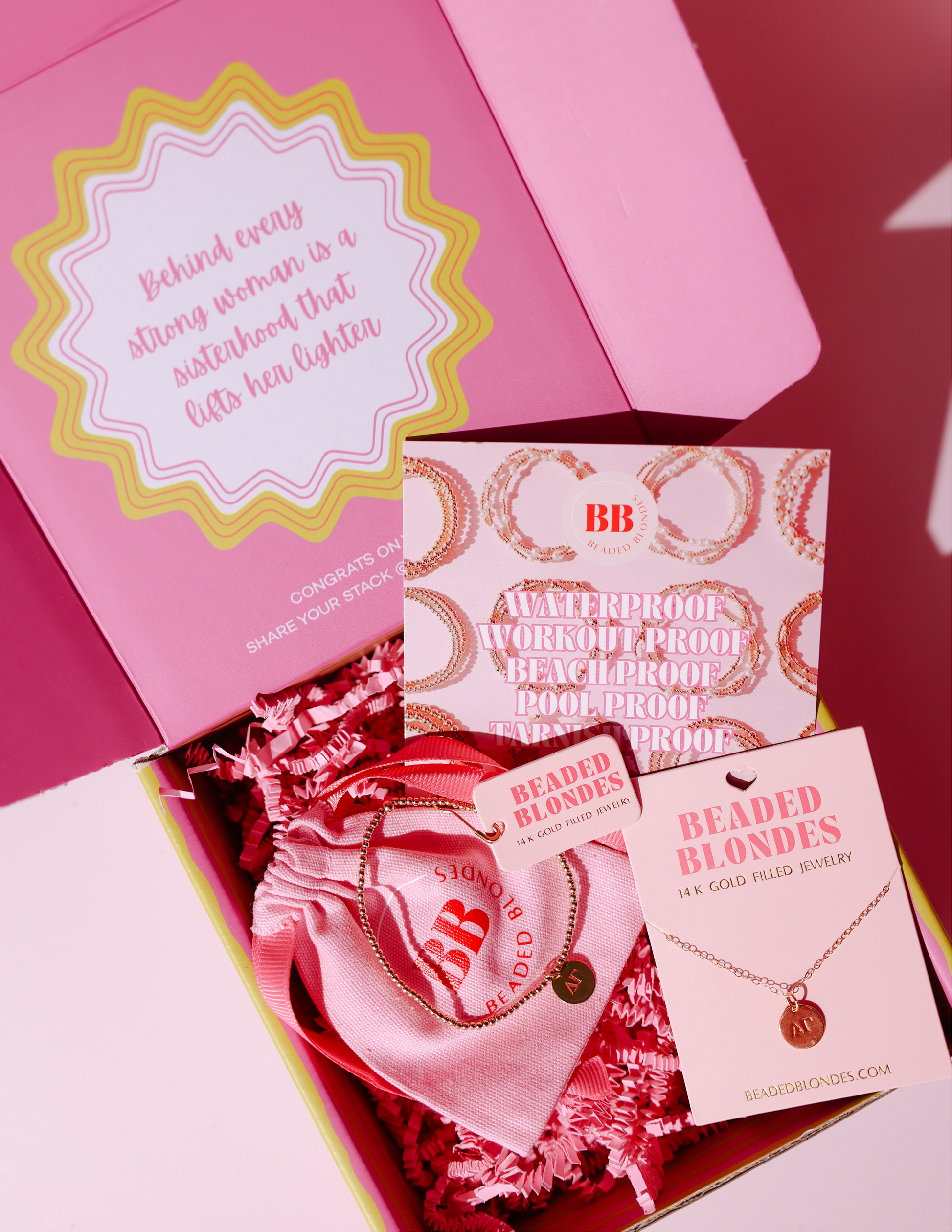 Delta Gamma Sisterhood Stack Box