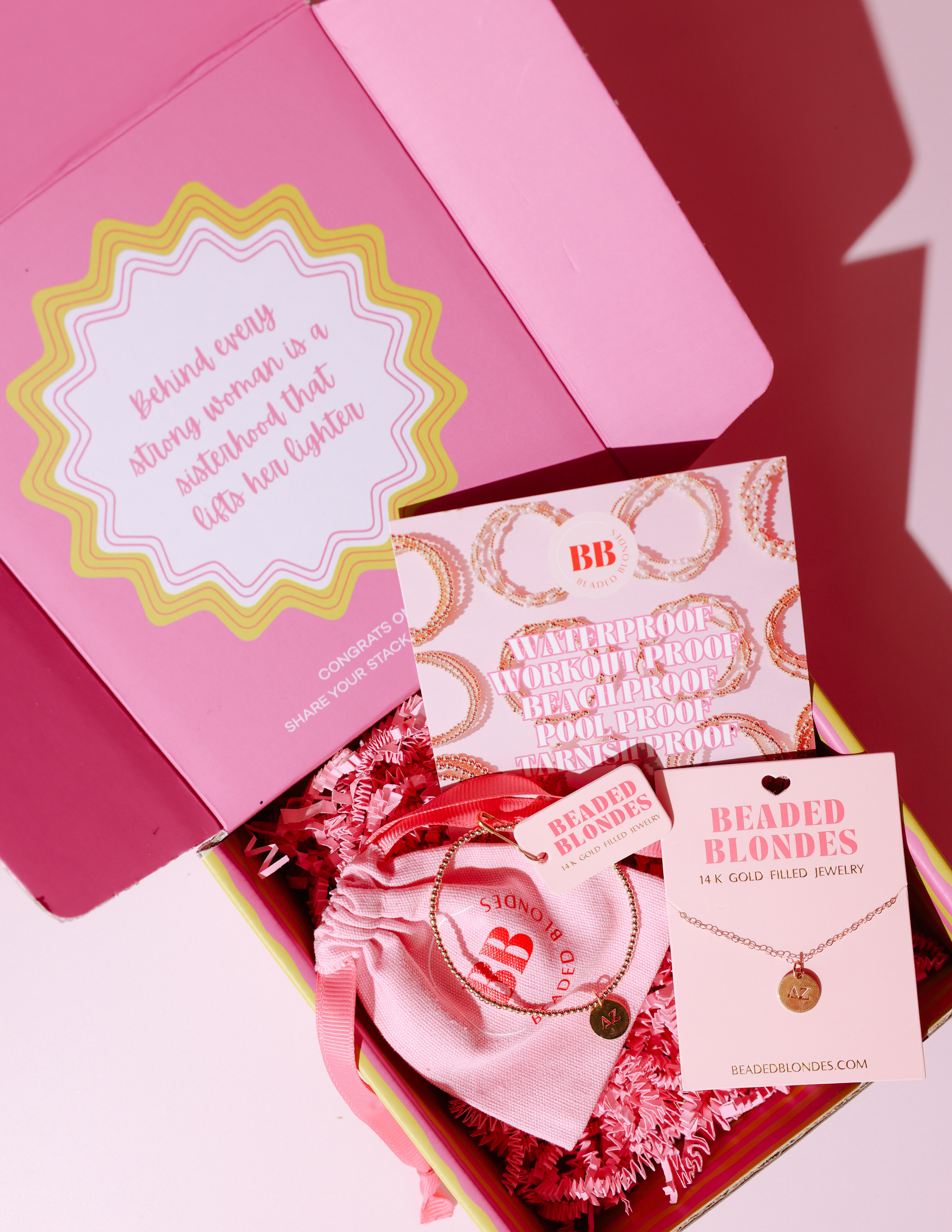 Delta Zeta Sisterhood Stack Box