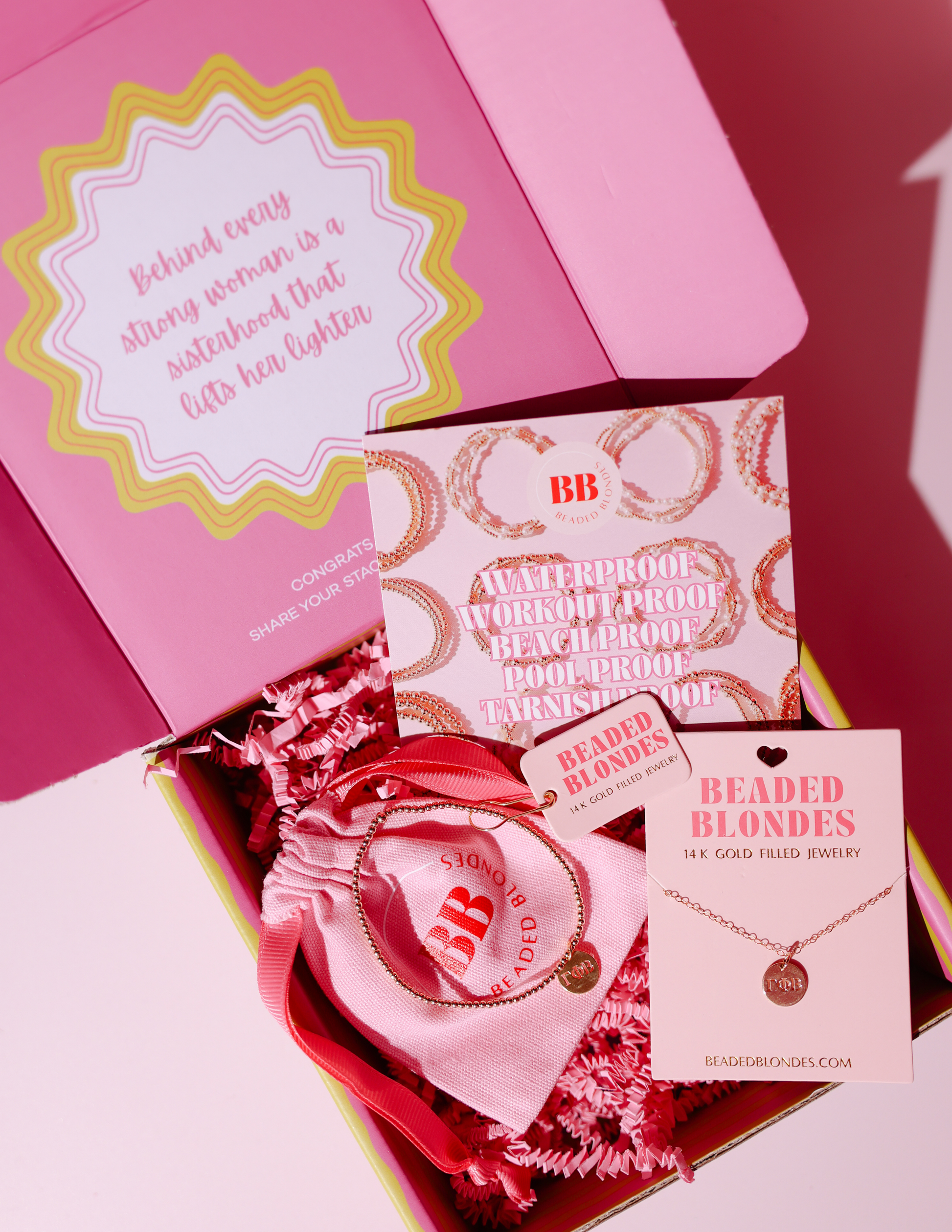 Gamma Phi Beta Sisterhood Stack Box