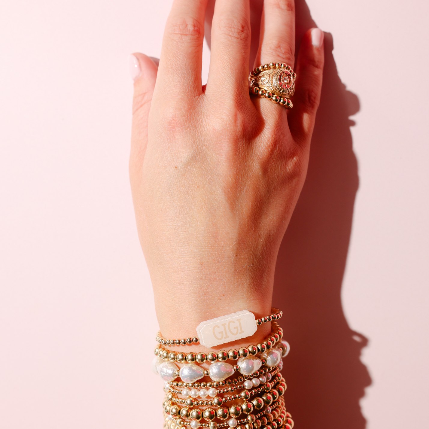 Gigi Bracelet on Gold