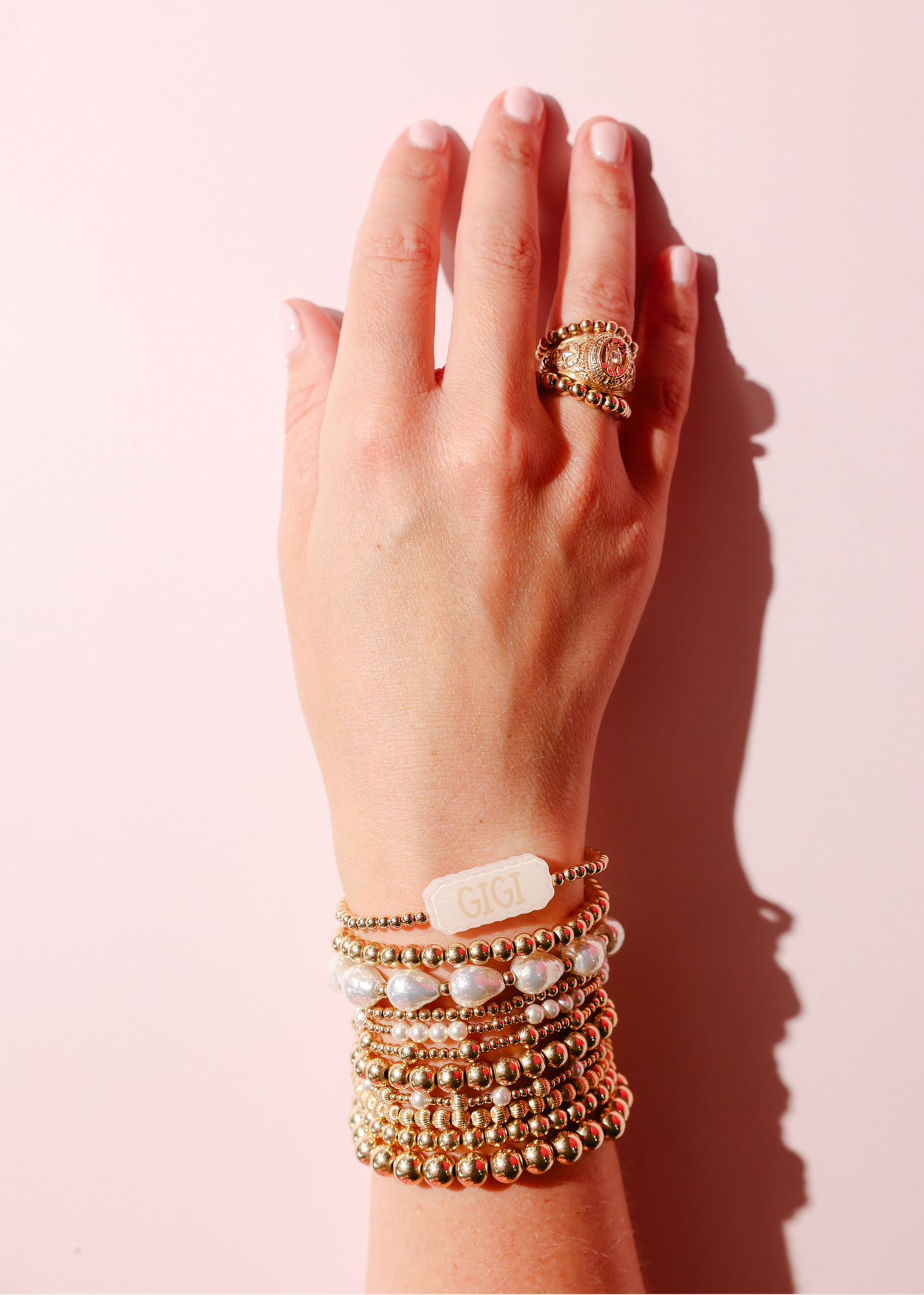 Gigi Bracelet on Gold