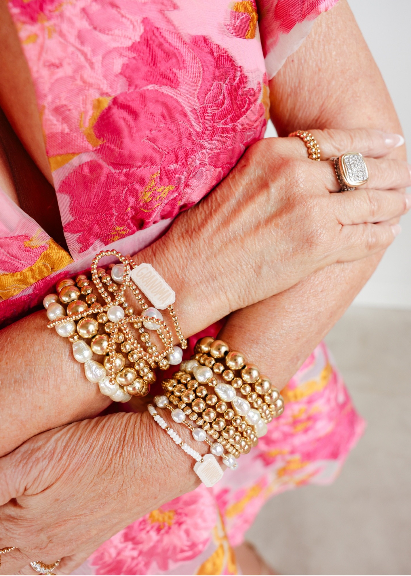 Grandma Bracelet on Gold